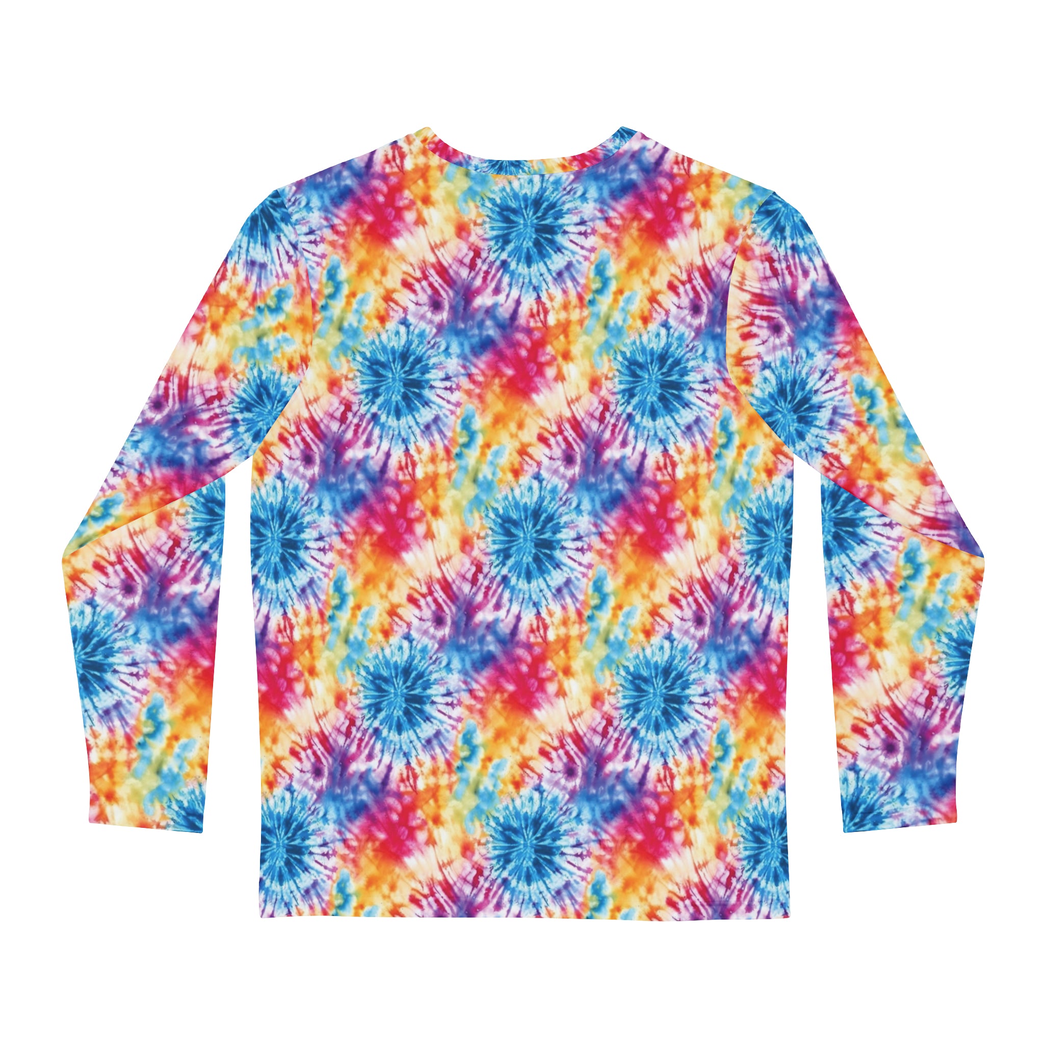 Men's Long Sleeve Shirt (AOP) - Tie Dye Designs 05