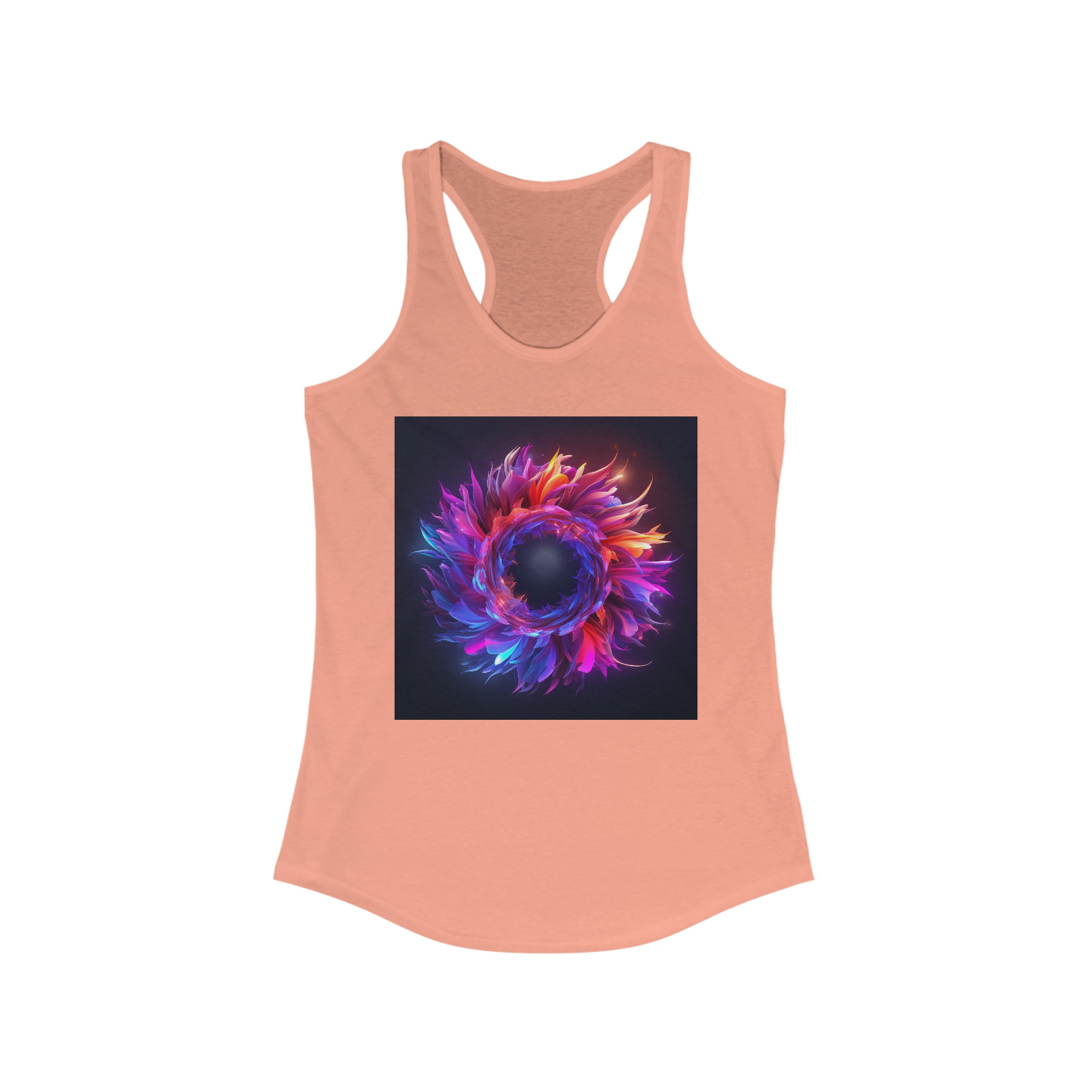 Women's Ideal Racerback Tank - Vector Art Design 18