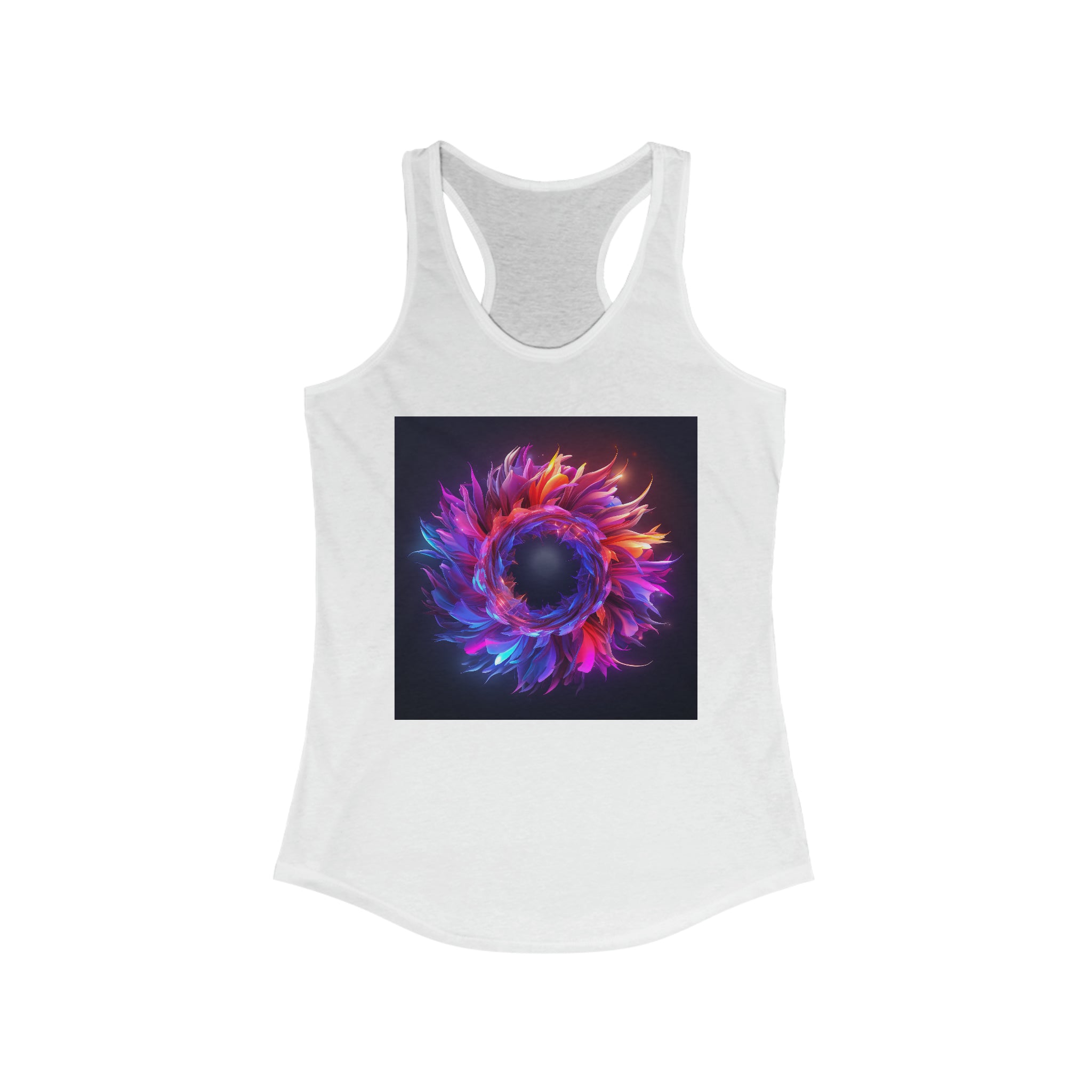 Women's Ideal Racerback Tank - Vector Art Design 18