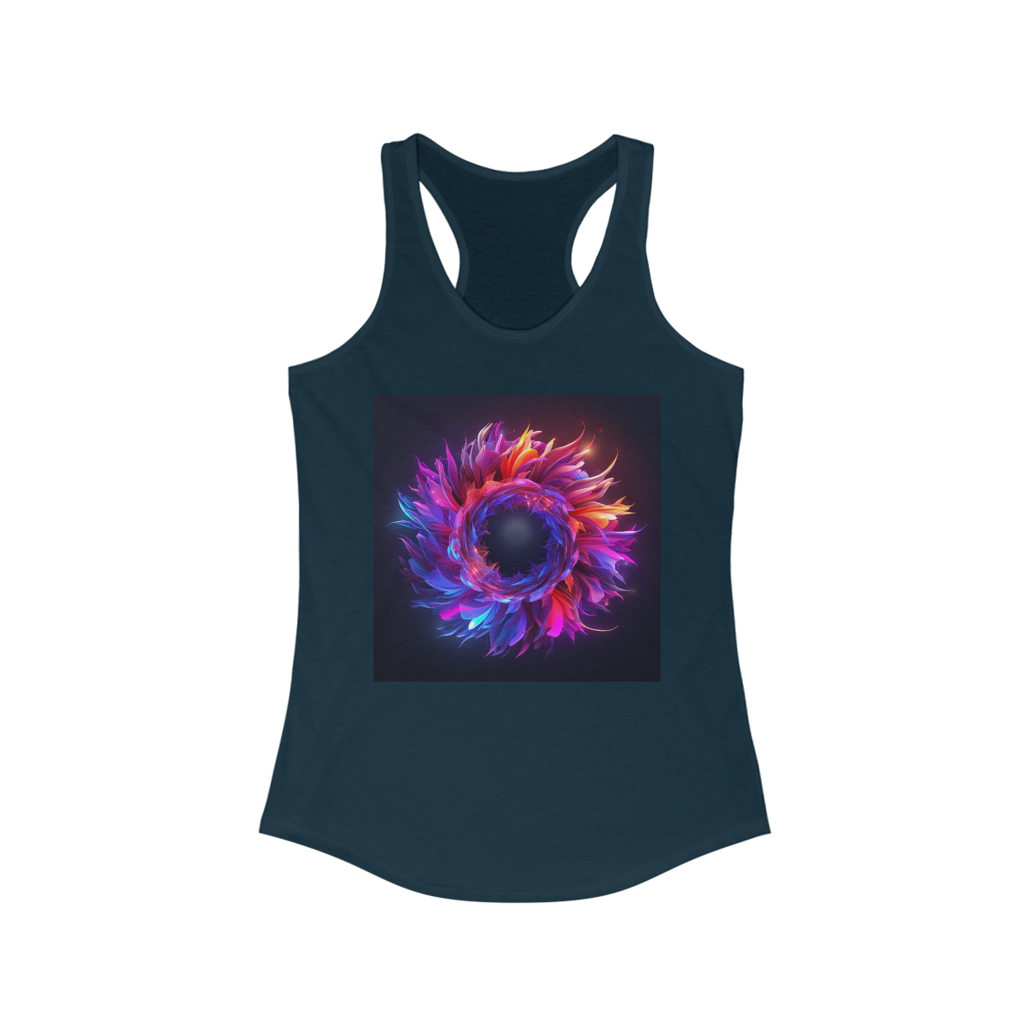 Women's Ideal Racerback Tank - Vector Art Design 18