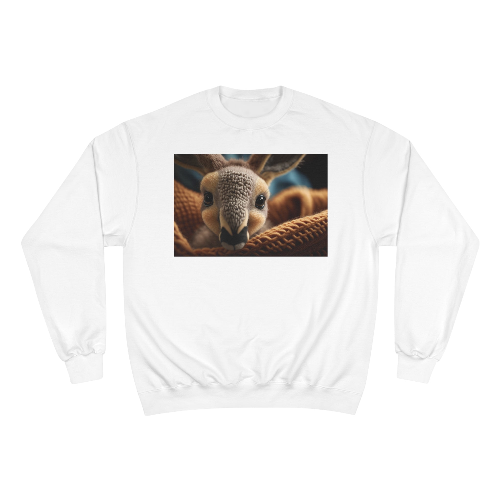 Champion Sweatshirt - Knit Animals, Kangaroo Joey