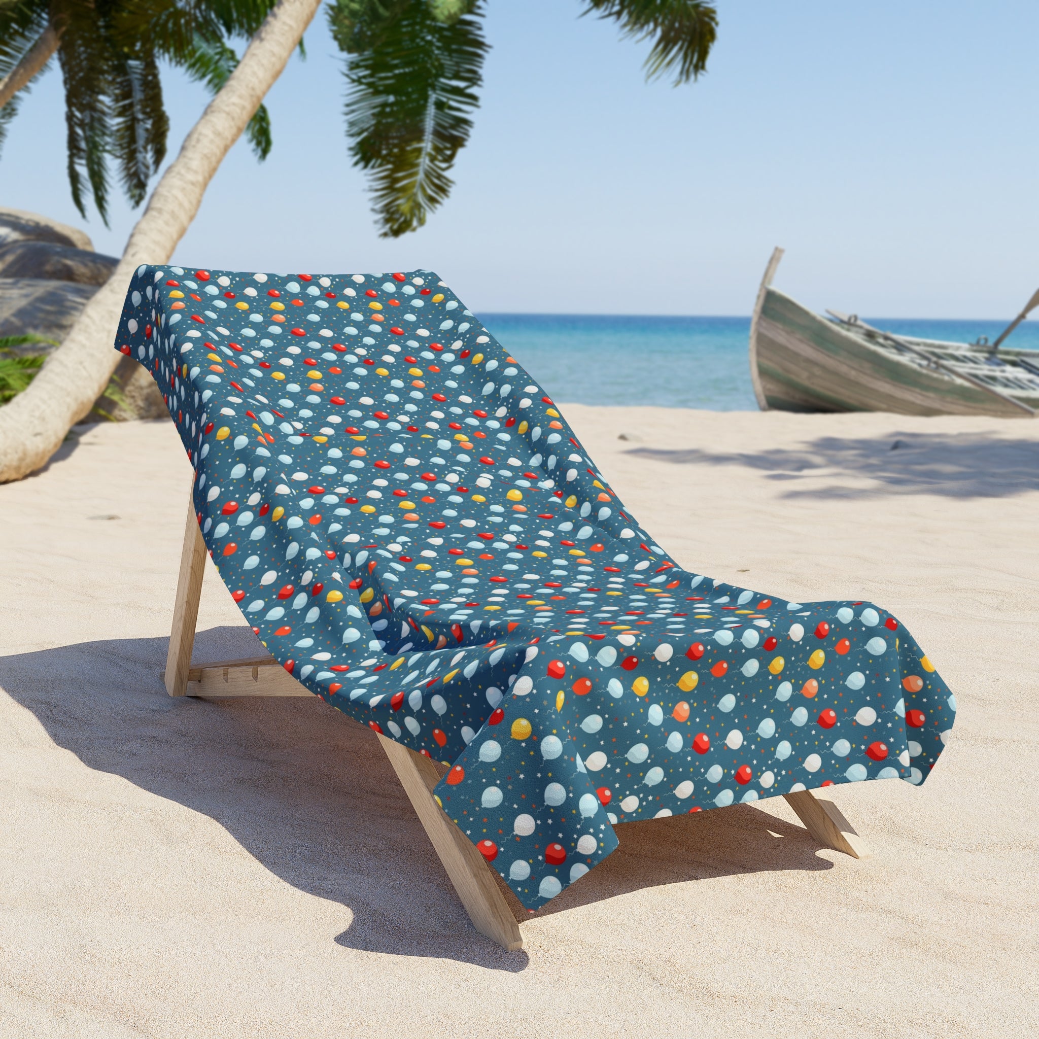Beach Towel (AOP) - Seamless Summer Designs 09