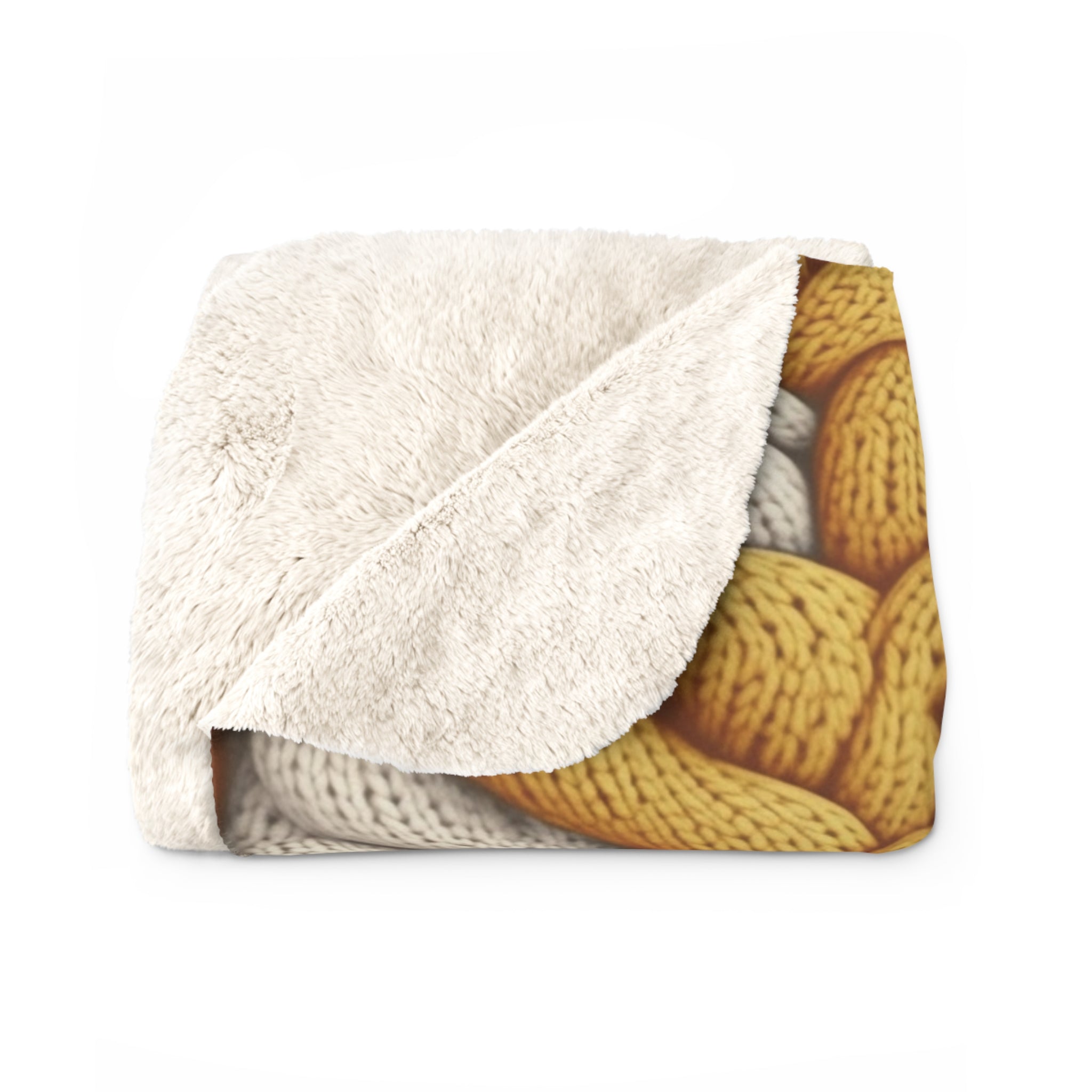 Sherpa Fleece Blanket (AOP) - Seamless Designs 06