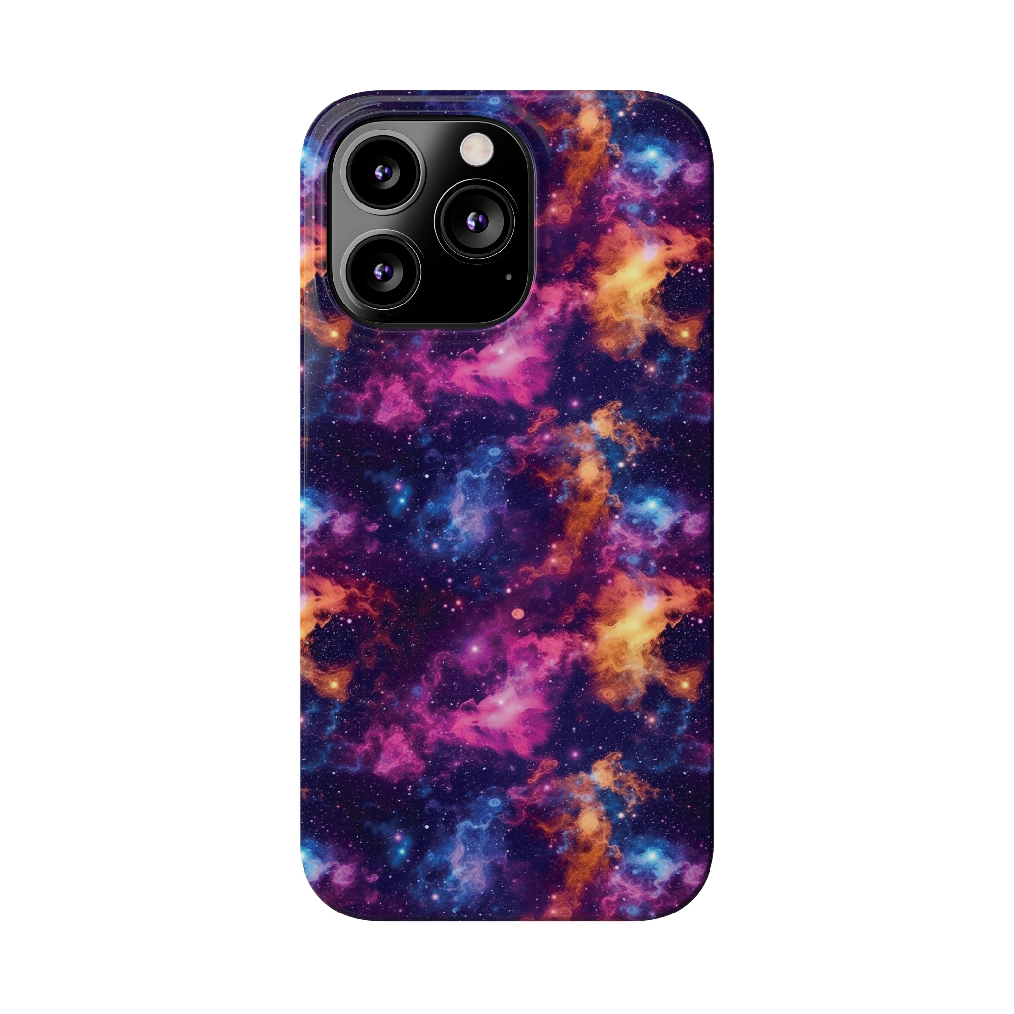 Slim Phone Cases (AOP) - Seamless Fantasy Galaxies 06