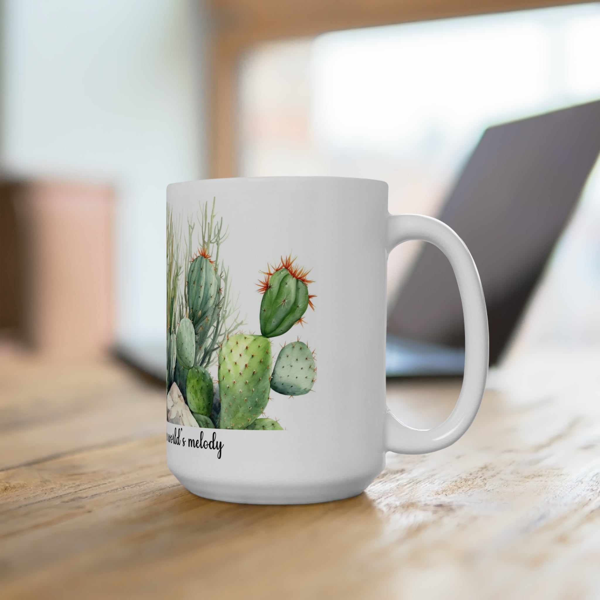 Ceramic Mug 15oz - Cactus