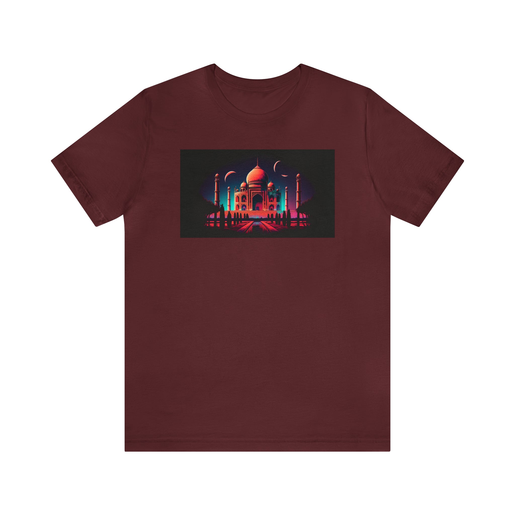 Unisex Jersey Short Sleeve Tee - Taj Mahal, Agra, India