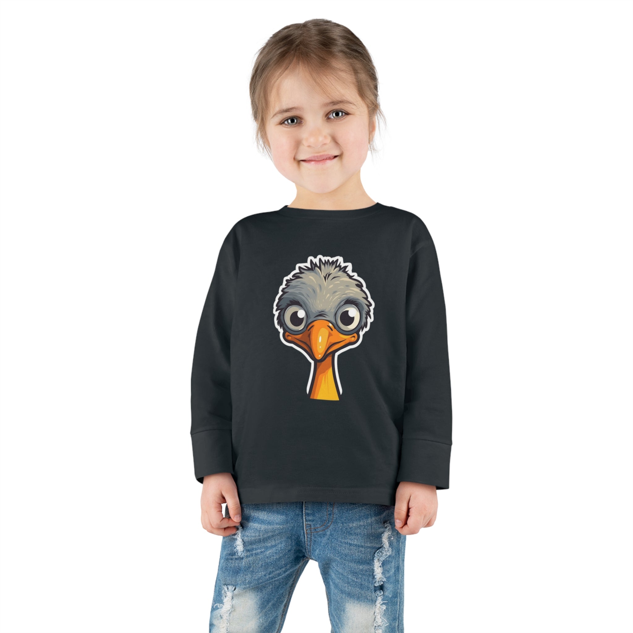 Toddler Long Sleeve Tee - Ostrich Chick