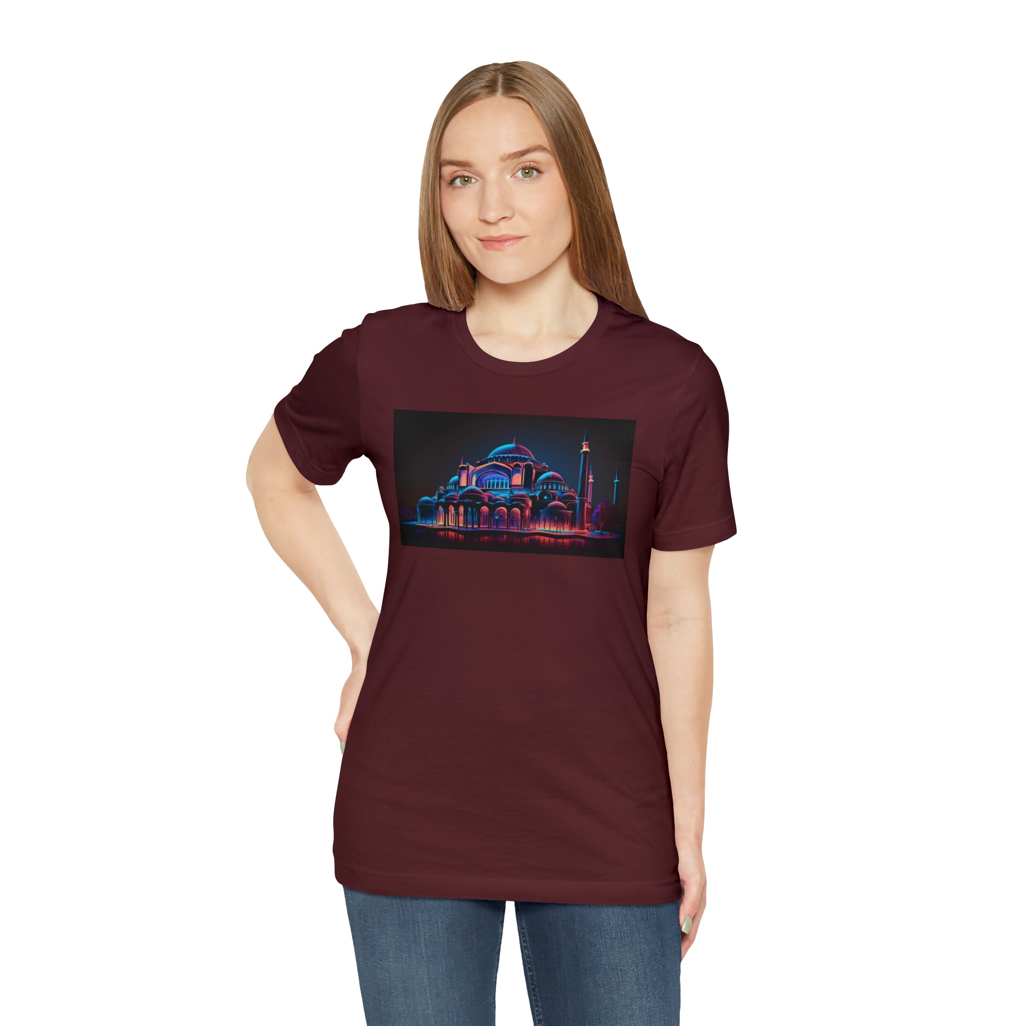 Unisex Jersey Short Sleeve Tee - Hagia Sophia, Türkiye