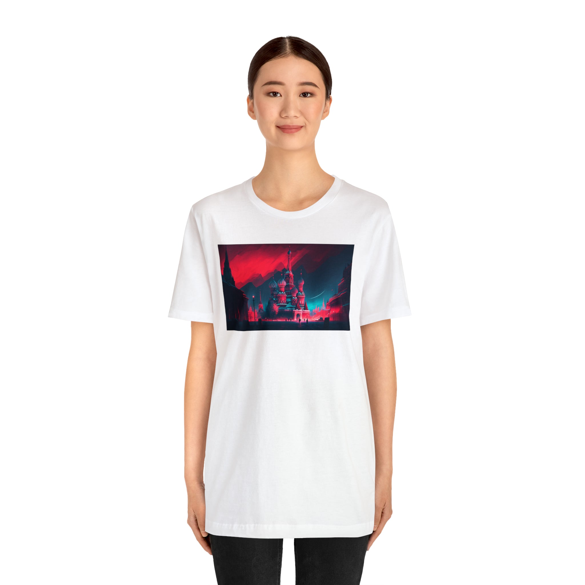 Unisex Jersey Short Sleeve Tee - Red Square, Russia