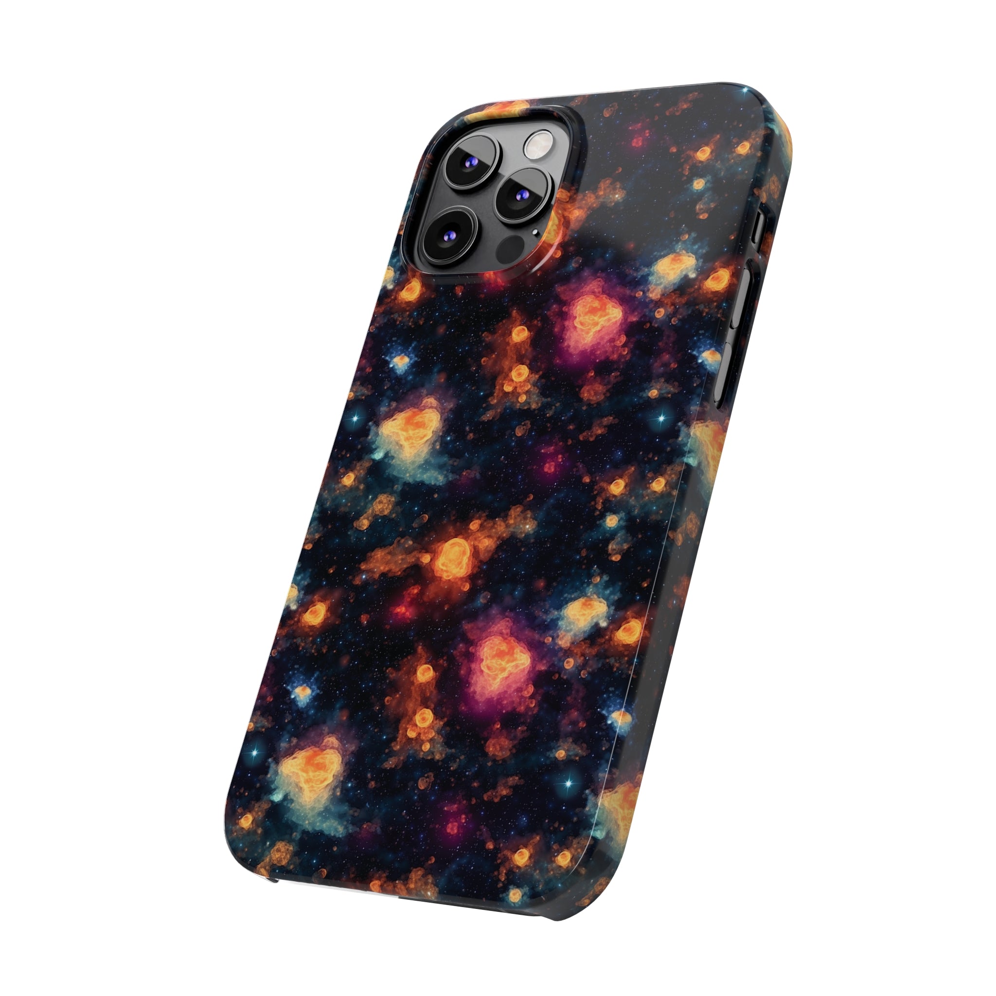 Slim Phone Cases (AOP) - Seamless Fantasy Galaxies 07