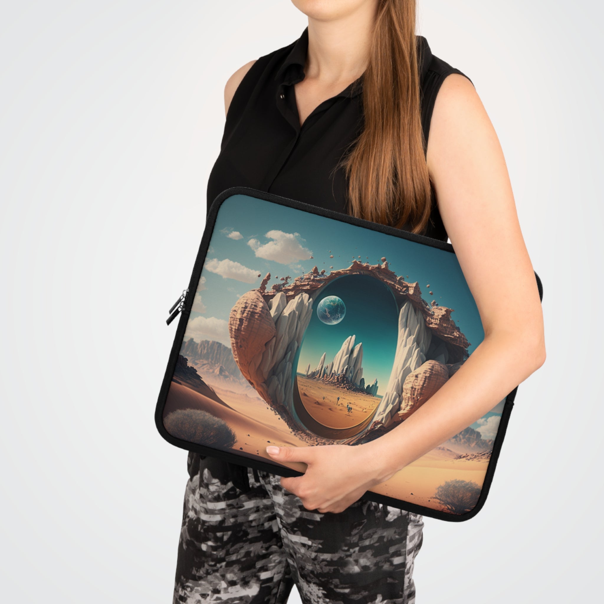 Laptop Sleeve - Surrealist Digital Designs 05