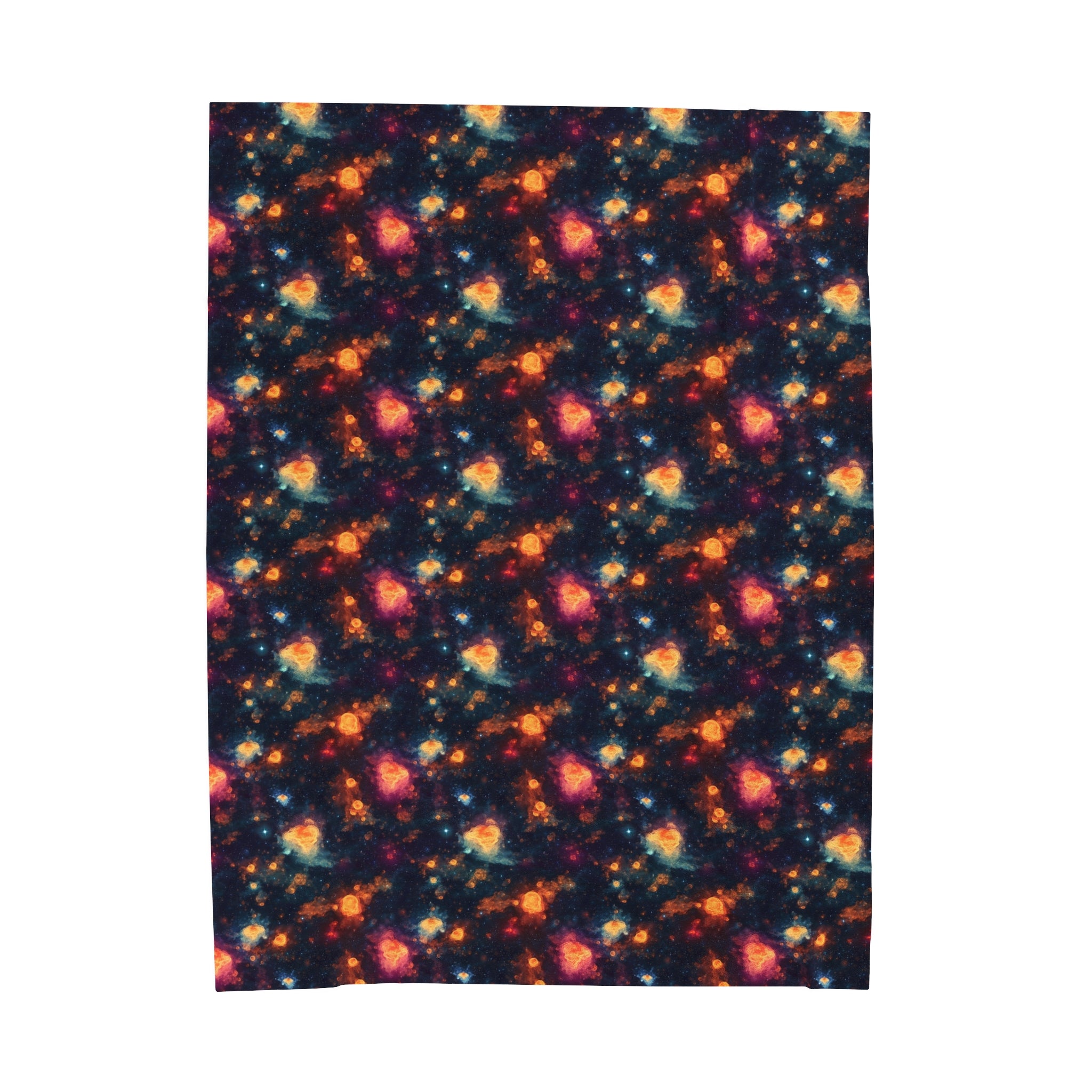 Velveteen Plush Blanket (AOP) - Fantasy Galaxies 07