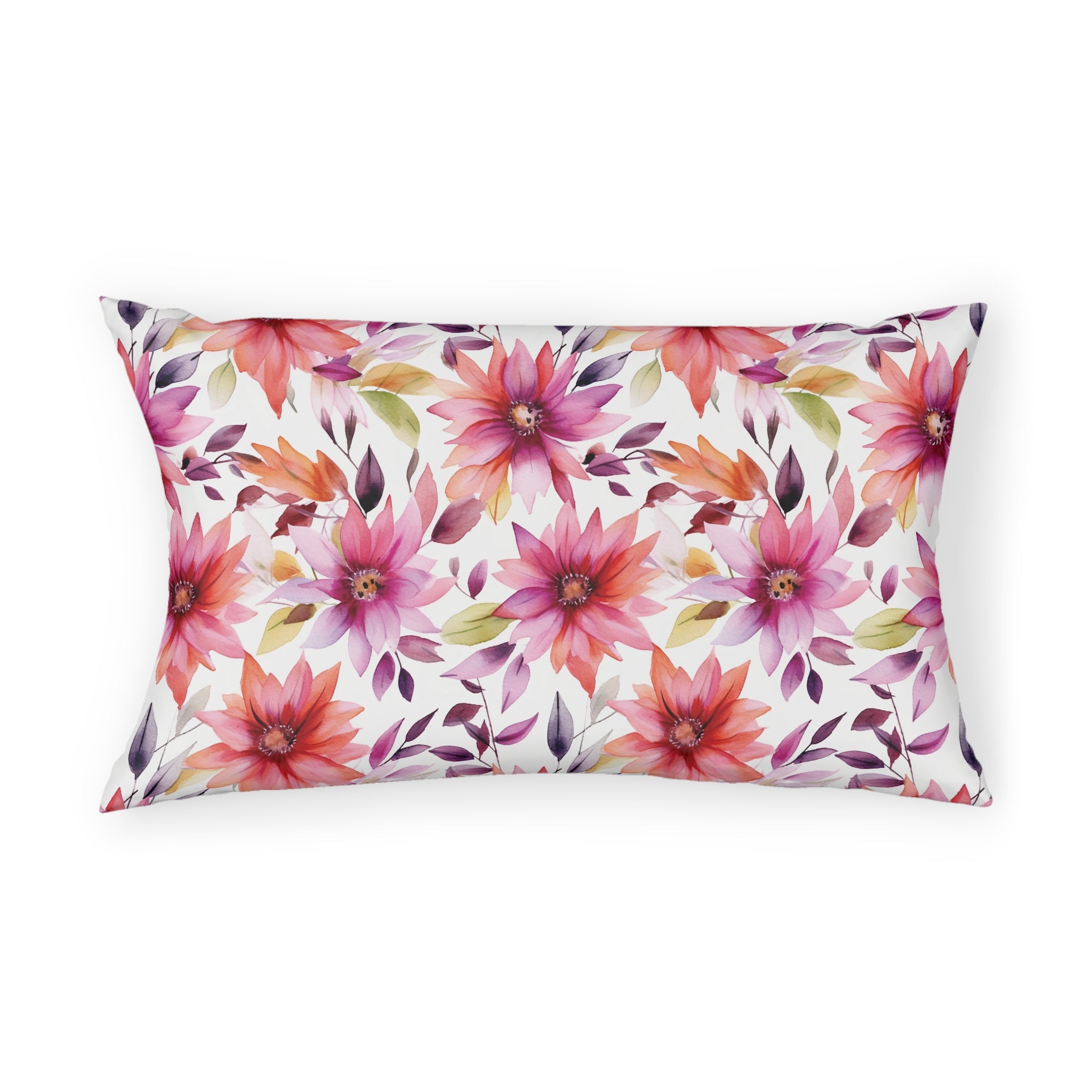 Pillow Sham (AOP) - Seamless Watercolor Designs 01