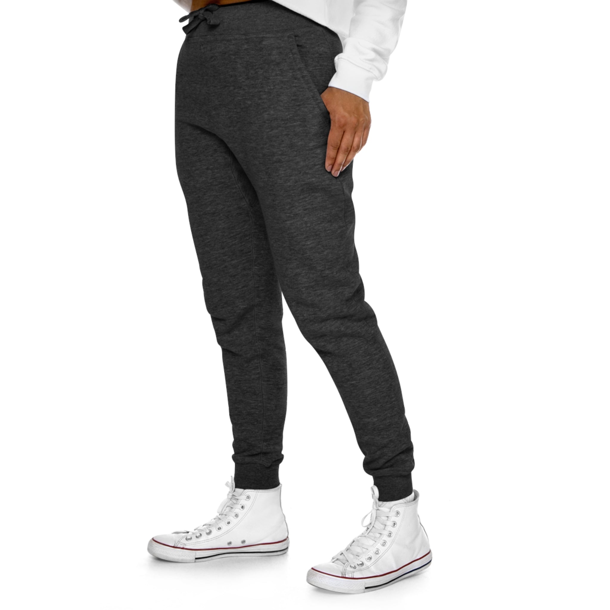 Premium Fleece Joggers - Pop Art Sailboat