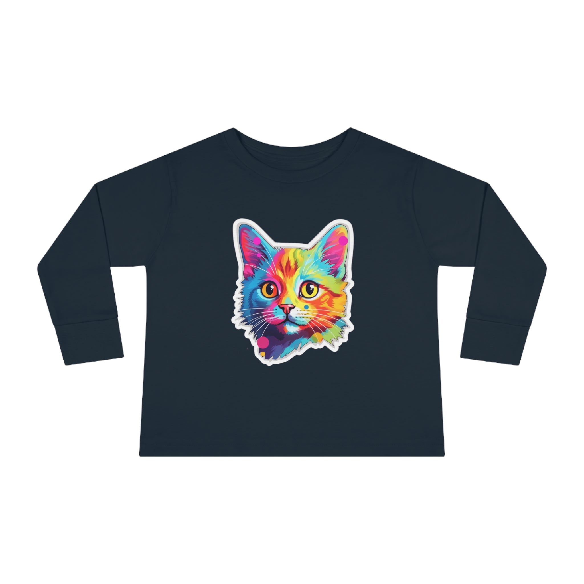 Toddler Long Sleeve Tee - Kittens 09