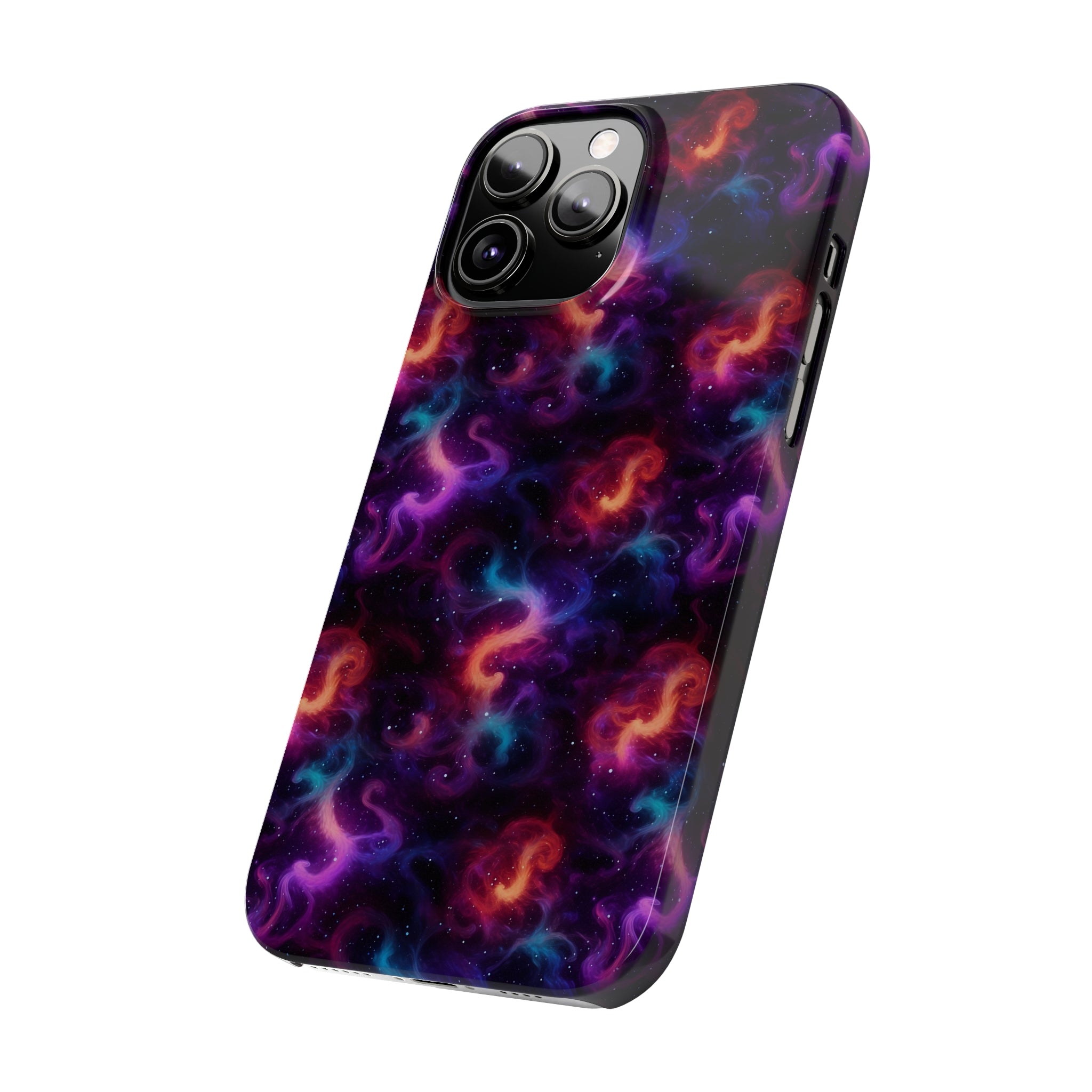 Slim Phone Cases (AOP) - Seamless Fantasy Galaxies 05