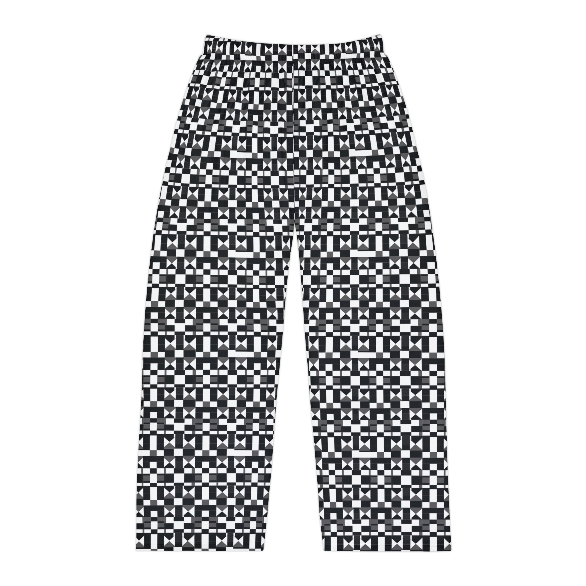 Men's Pajama Pants (AOP) - Seamless Checkered Designs 03