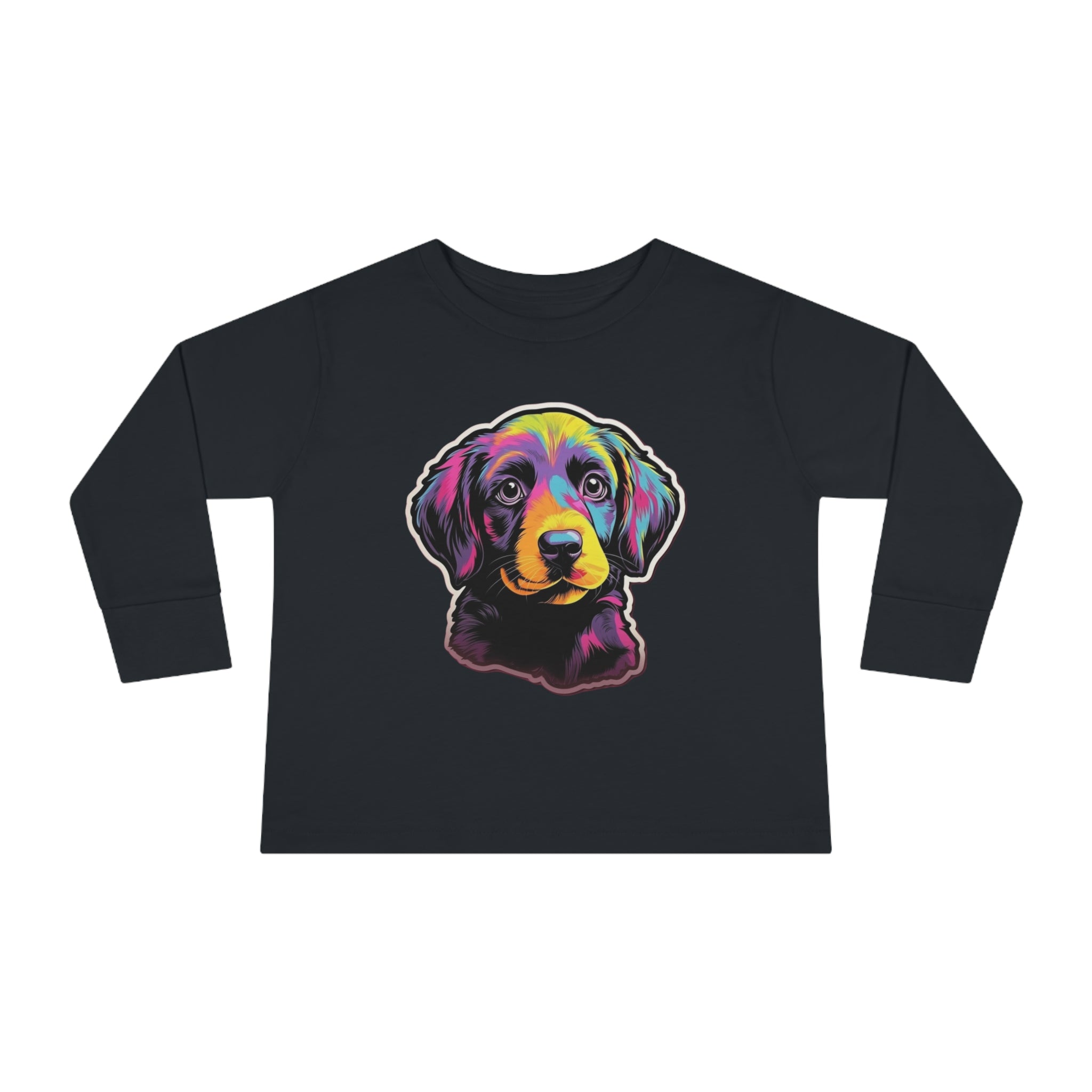 Toddler Long Sleeve Tee - Puppies 03