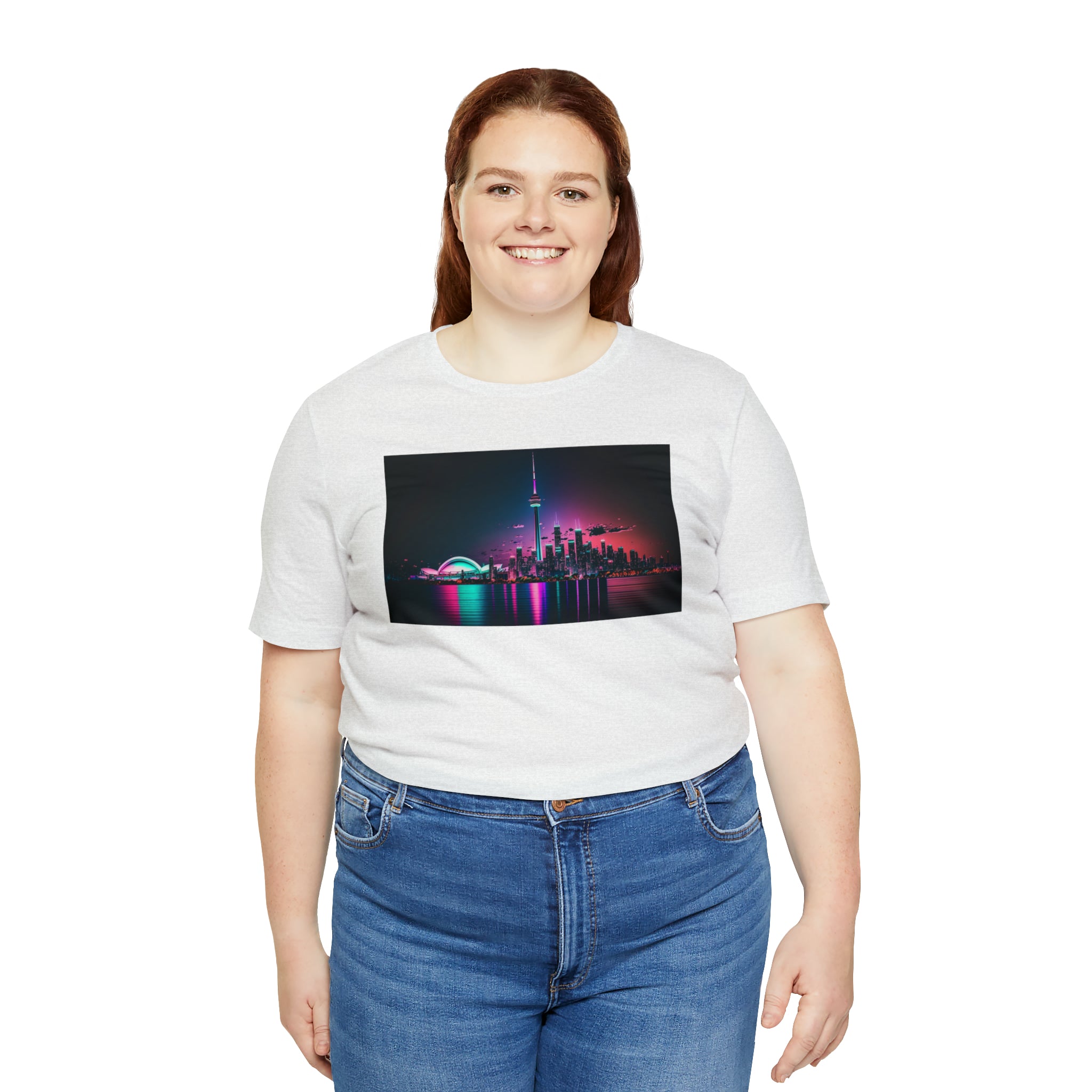 Unisex Jersey Short Sleeve Tee - CN Tower, Canada