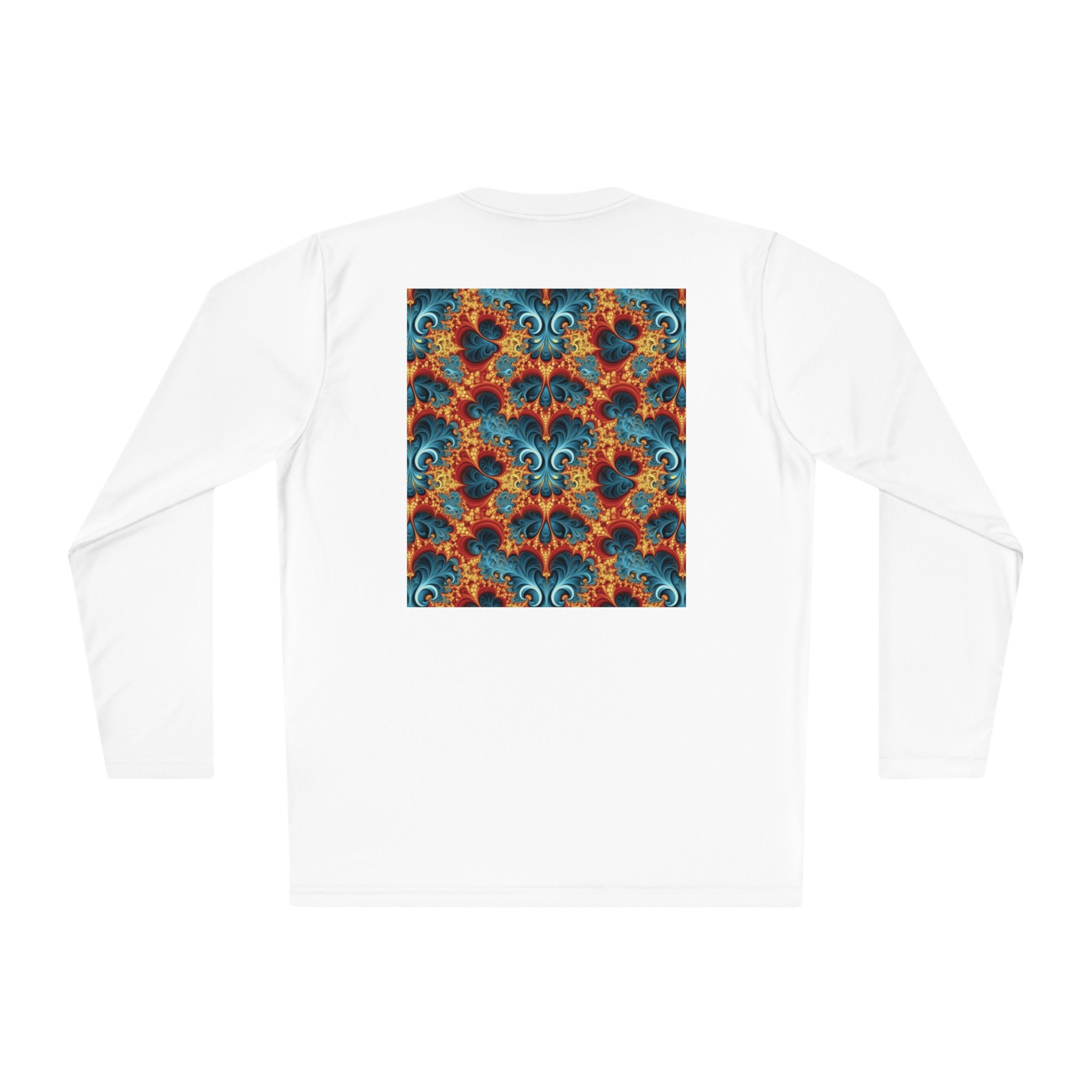 Unisex Lightweight Long Sleeve Tee (AOP) - Abstract Designs 01