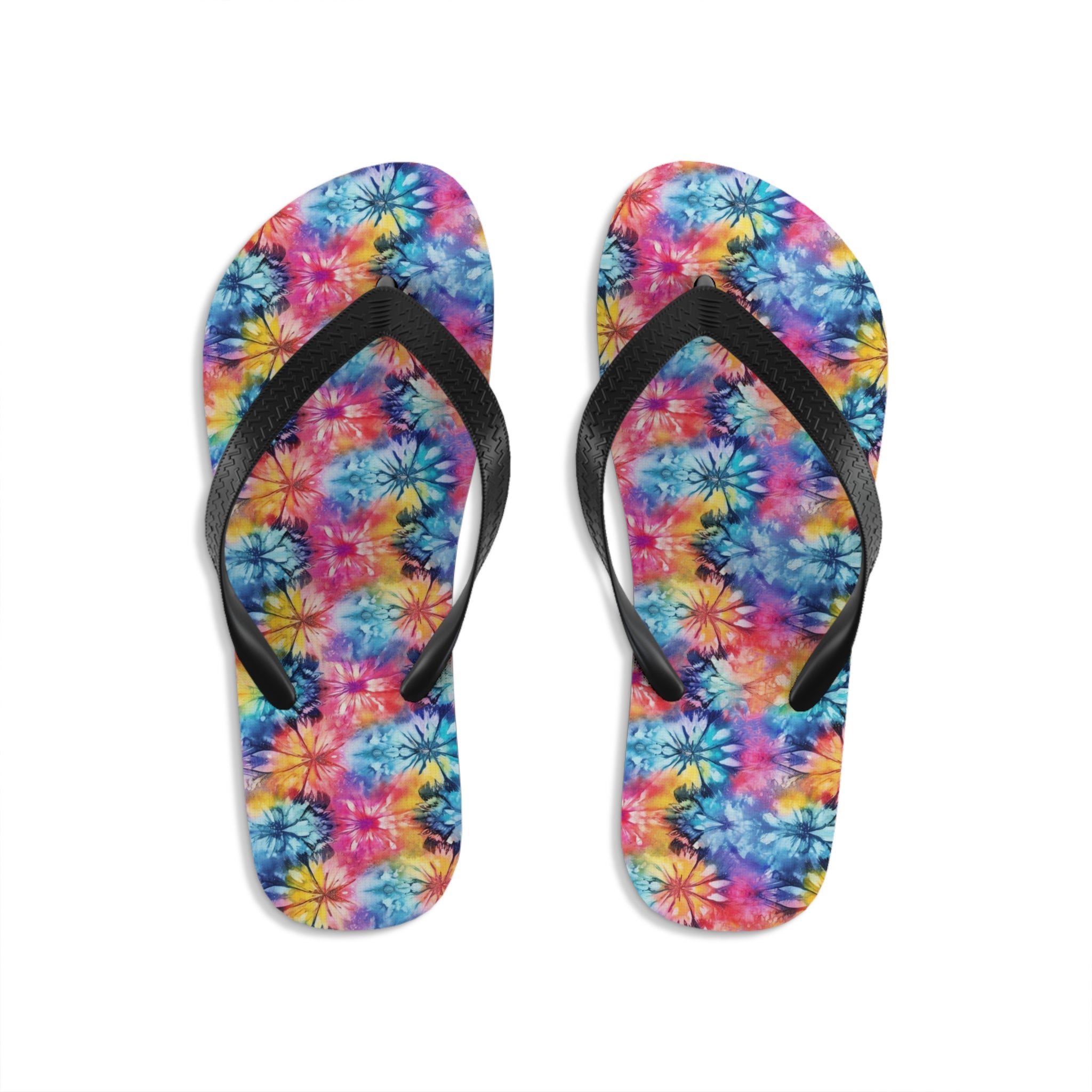 Unisex Flip-Flops (AOP) - Tie Dye Designs 05