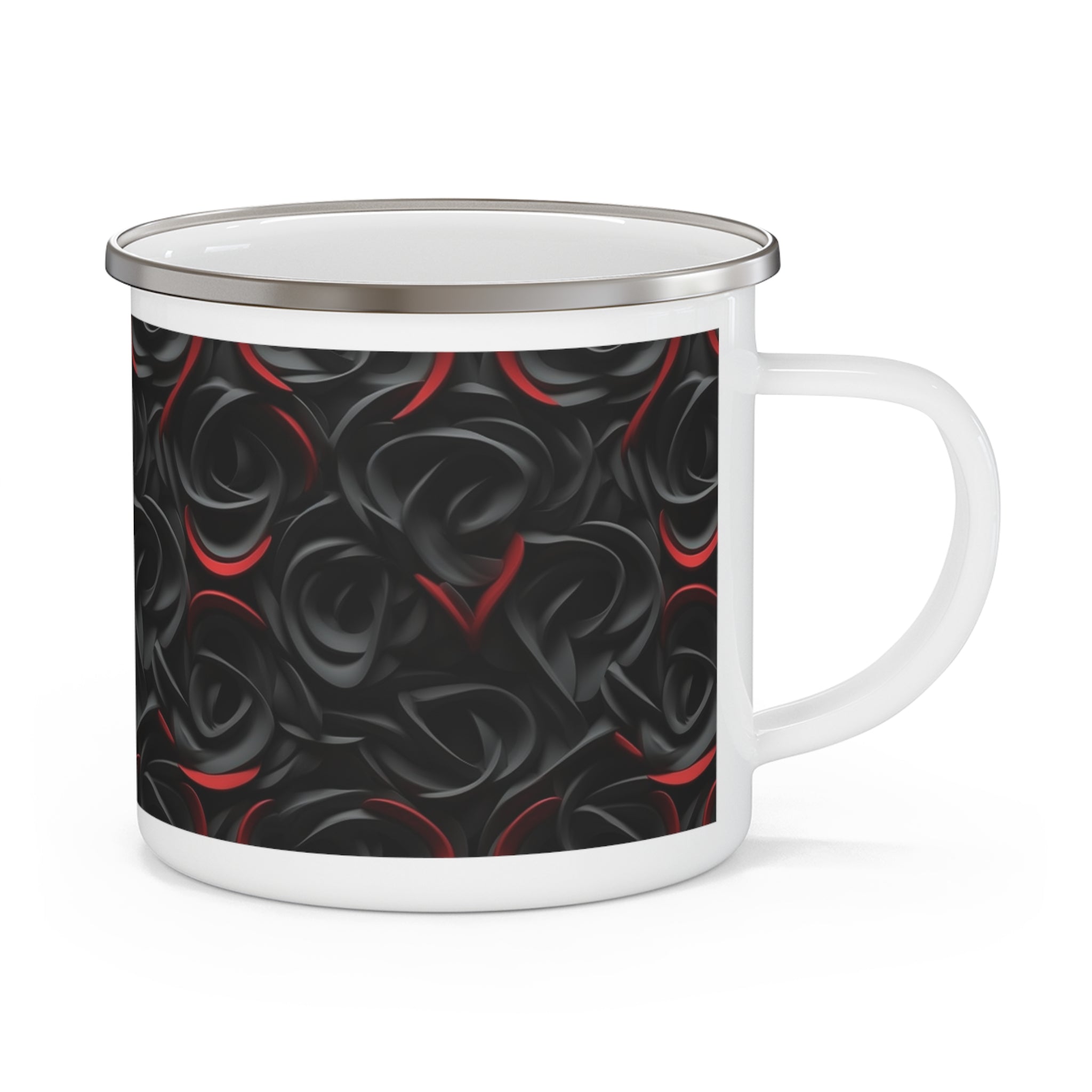 Enamel Camping Mug - Seamless Designs 15