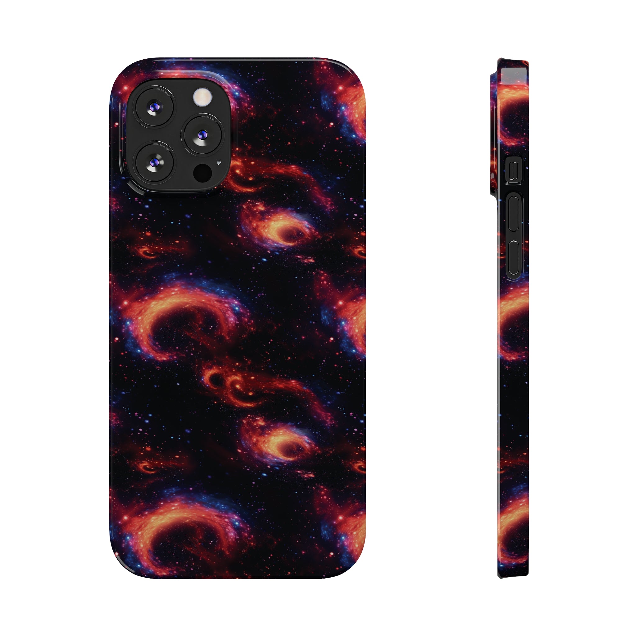 Slim Phone Cases (AOP) - Seamless Fantasy Galaxies 10