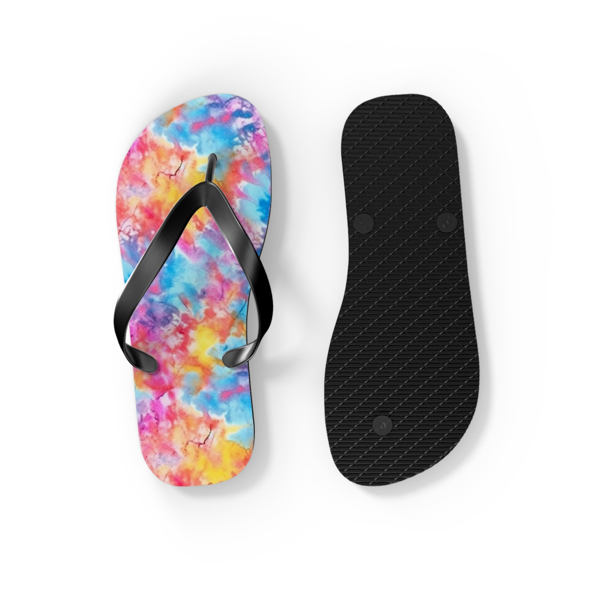 Flip Flops (AOP) - Tie Dye Designs 02