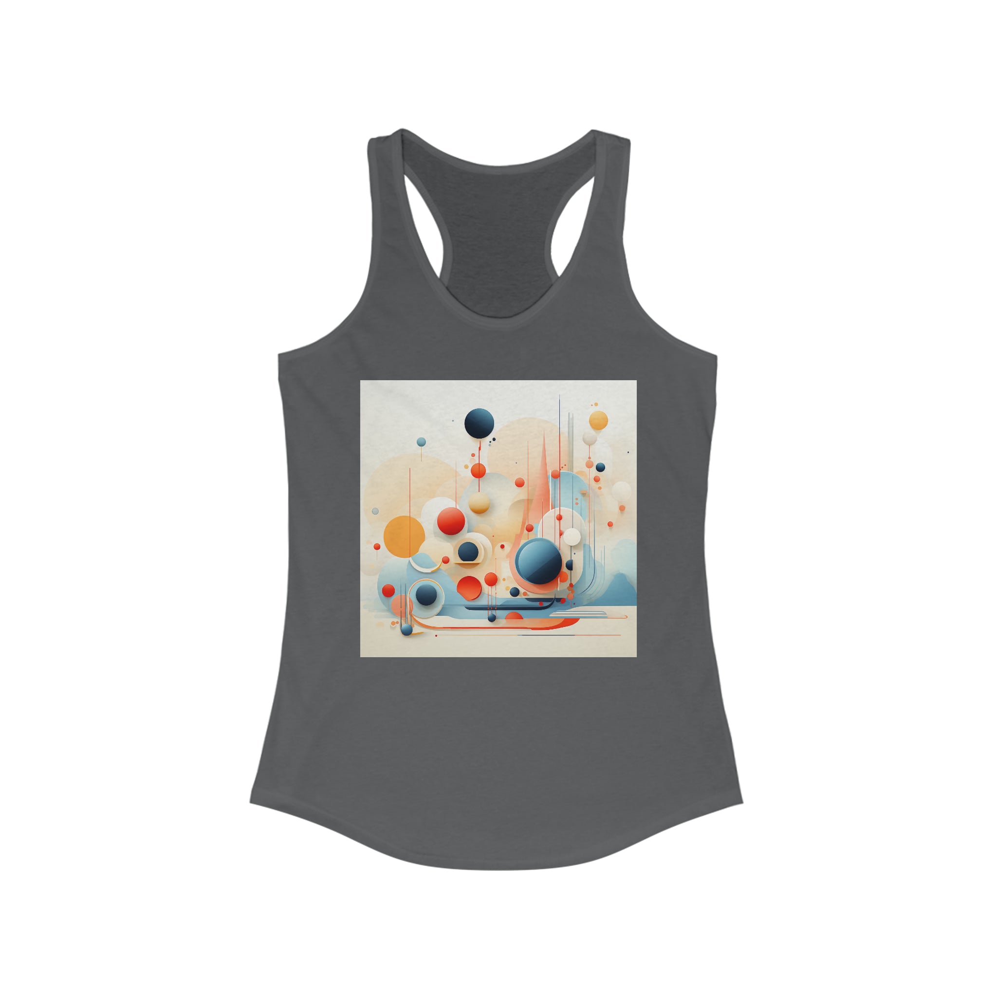 Women's Ideal Racerback Tank - Vector Art Design 28