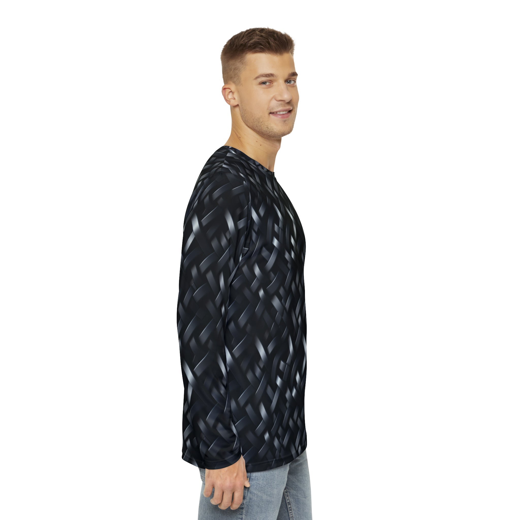 Men's Long Sleeve Shirt (AOP) - Designs 02