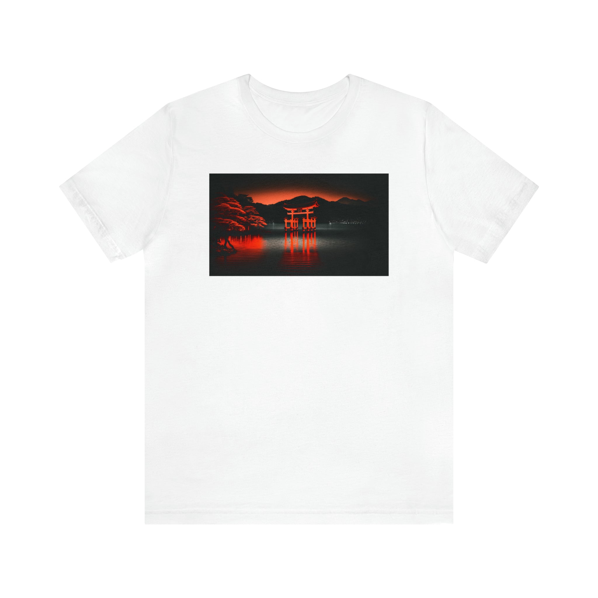 Unisex Jersey Short Sleeve Tee - Itsukushima Shrine, Japan