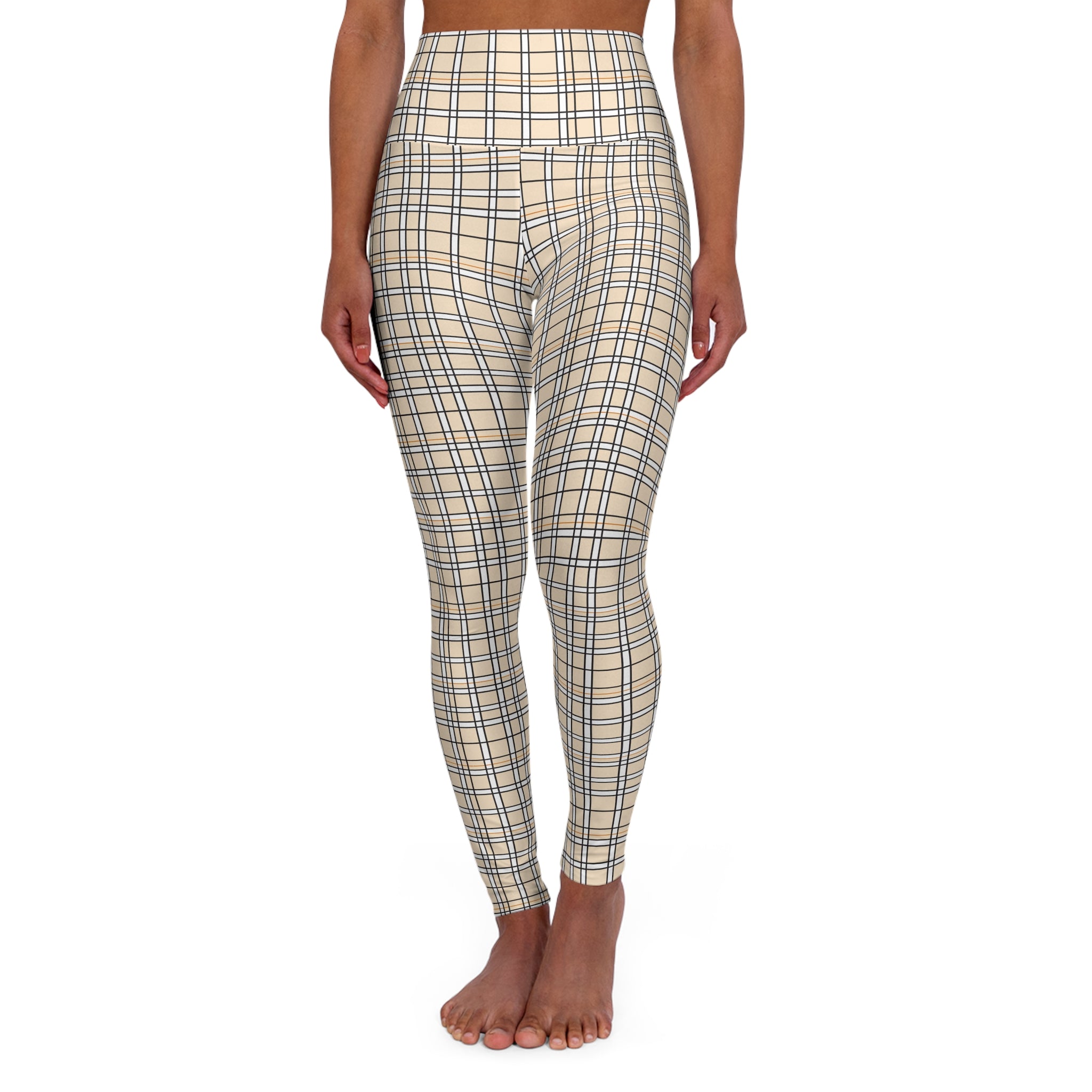 Checkered yoga outlet pants