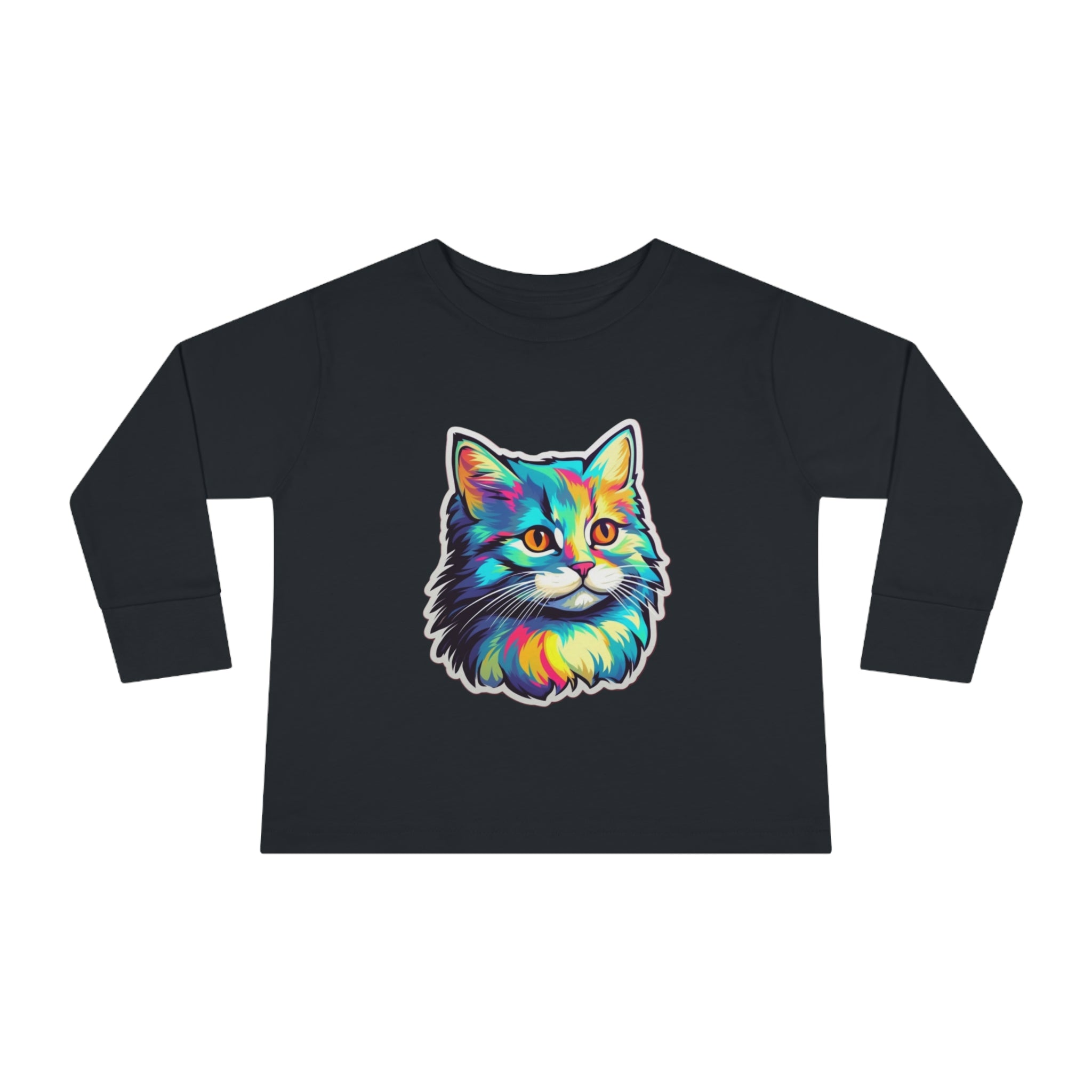 Toddler Long Sleeve Tee - Kittens 01