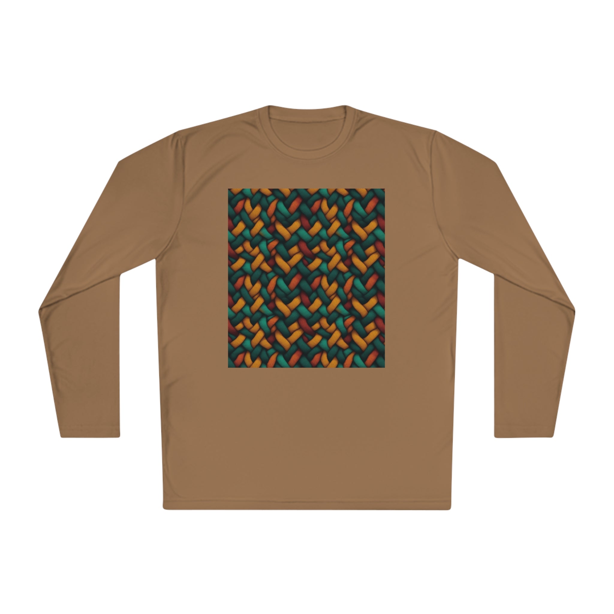 Unisex Lightweight Long Sleeve Tee (AOP) - Abstract Designs 12