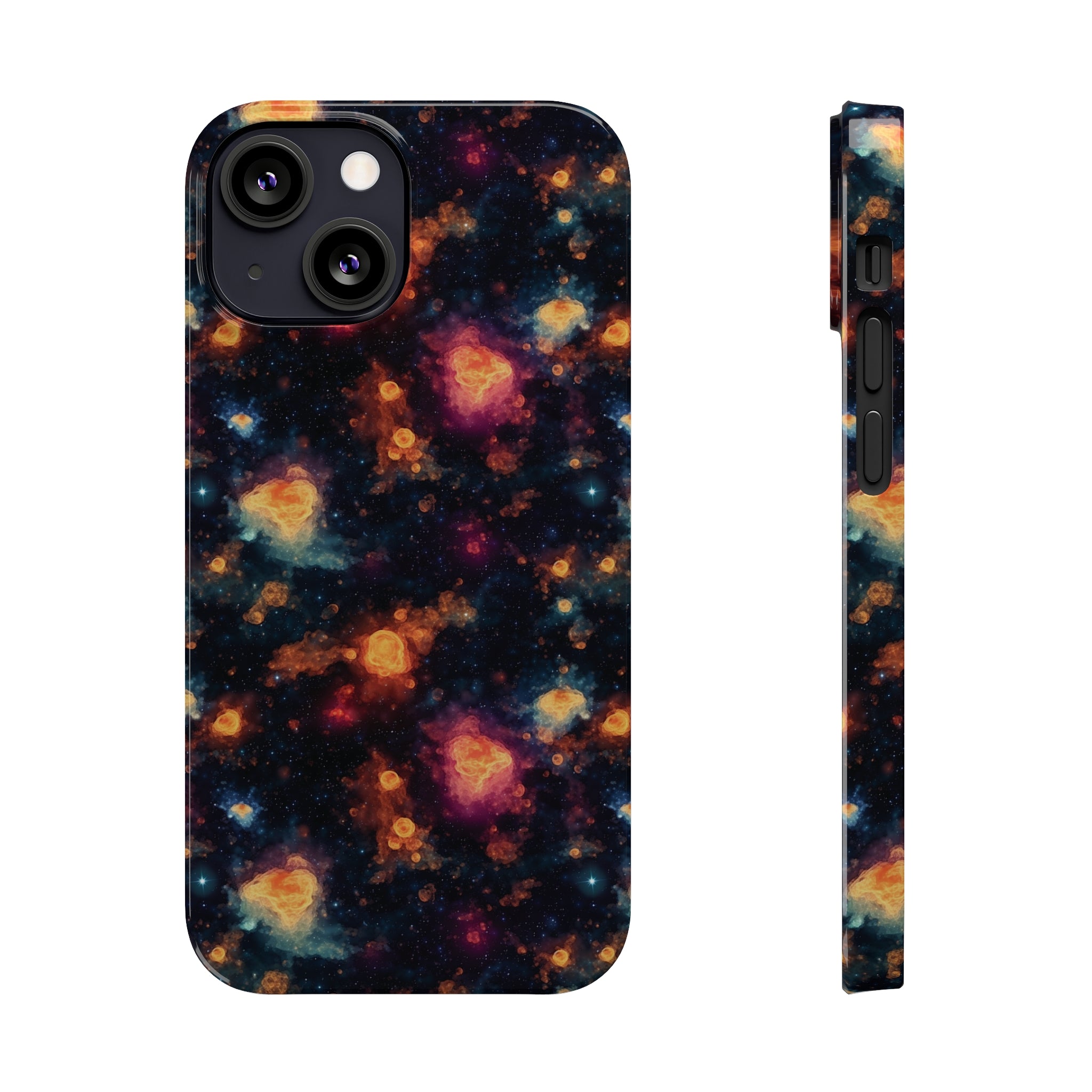 Slim Phone Cases (AOP) - Seamless Fantasy Galaxies 07