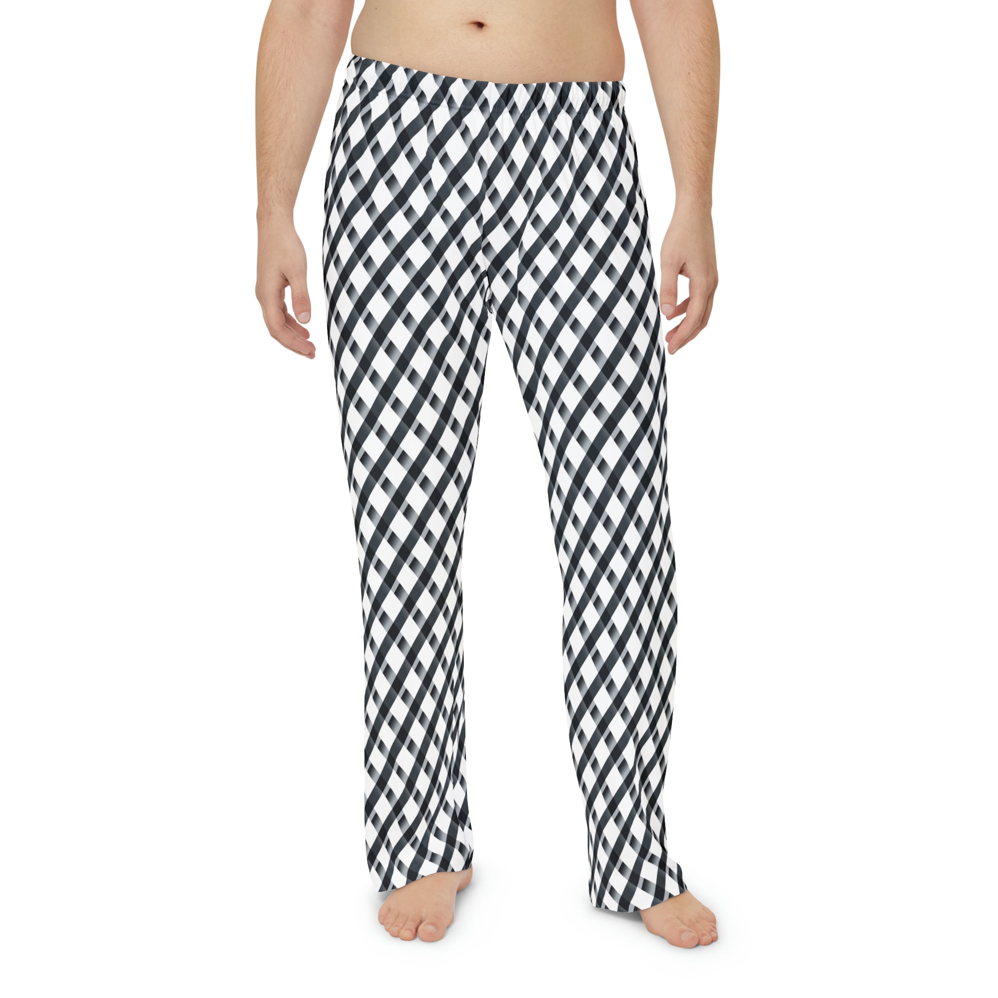 Men's Pajama Pants (AOP) - Seamless Checkered Designs 12