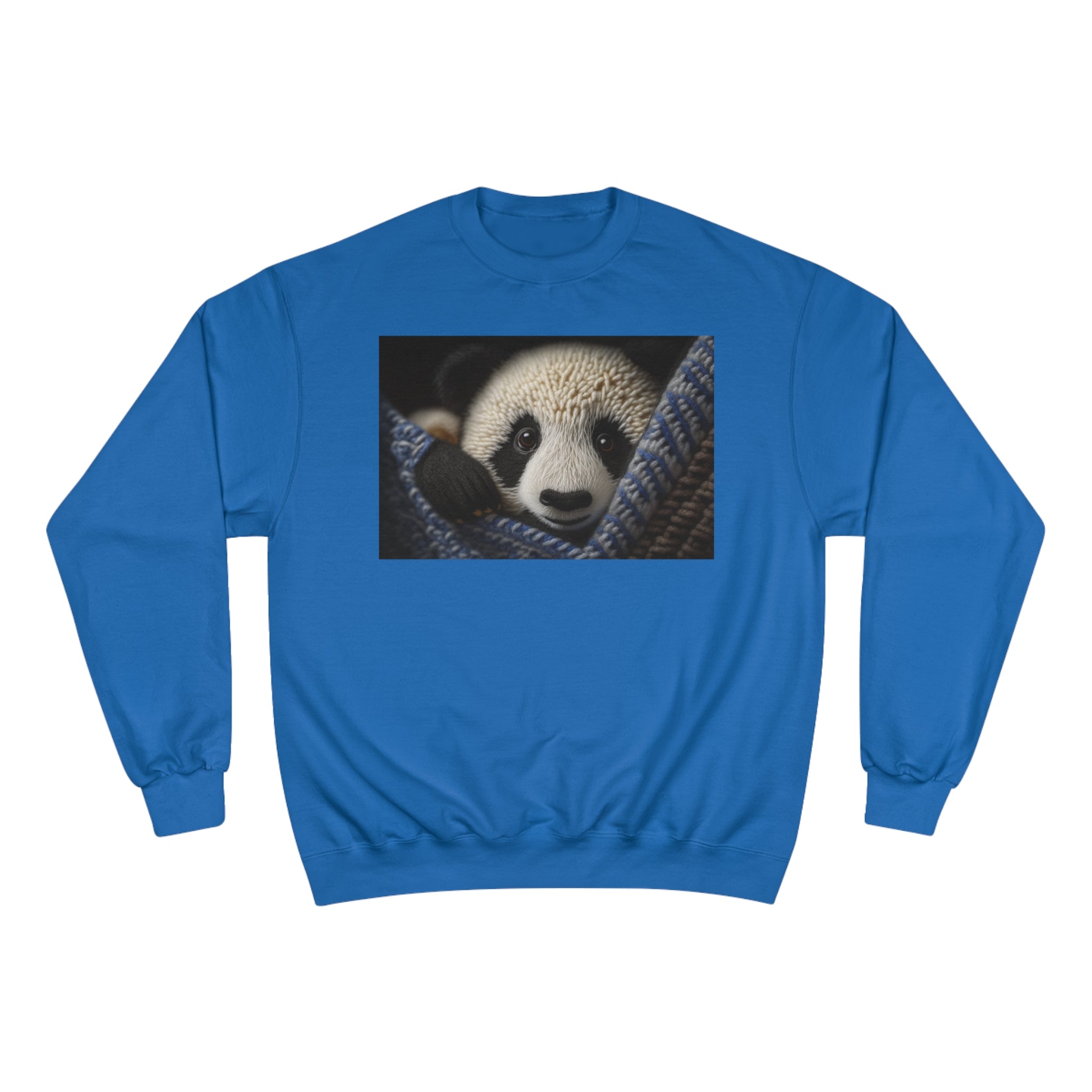 Champion Sweatshirt - Knit Animals, Giant Panda Cub