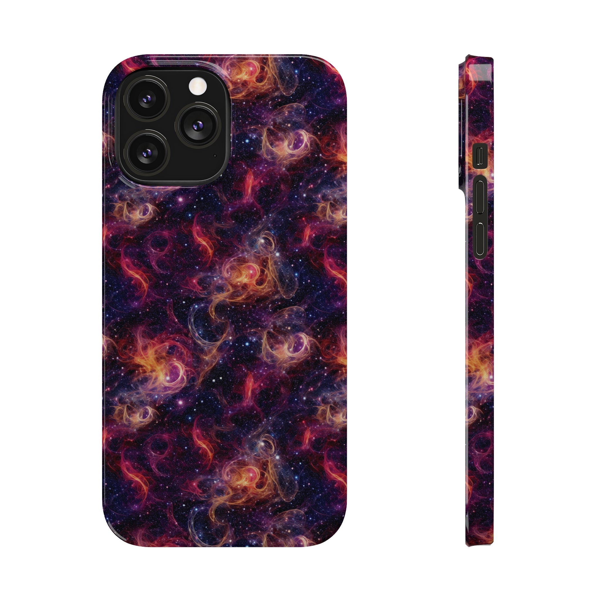 Slim Phone Cases (AOP) - Seamless Fantasy Galaxies 01