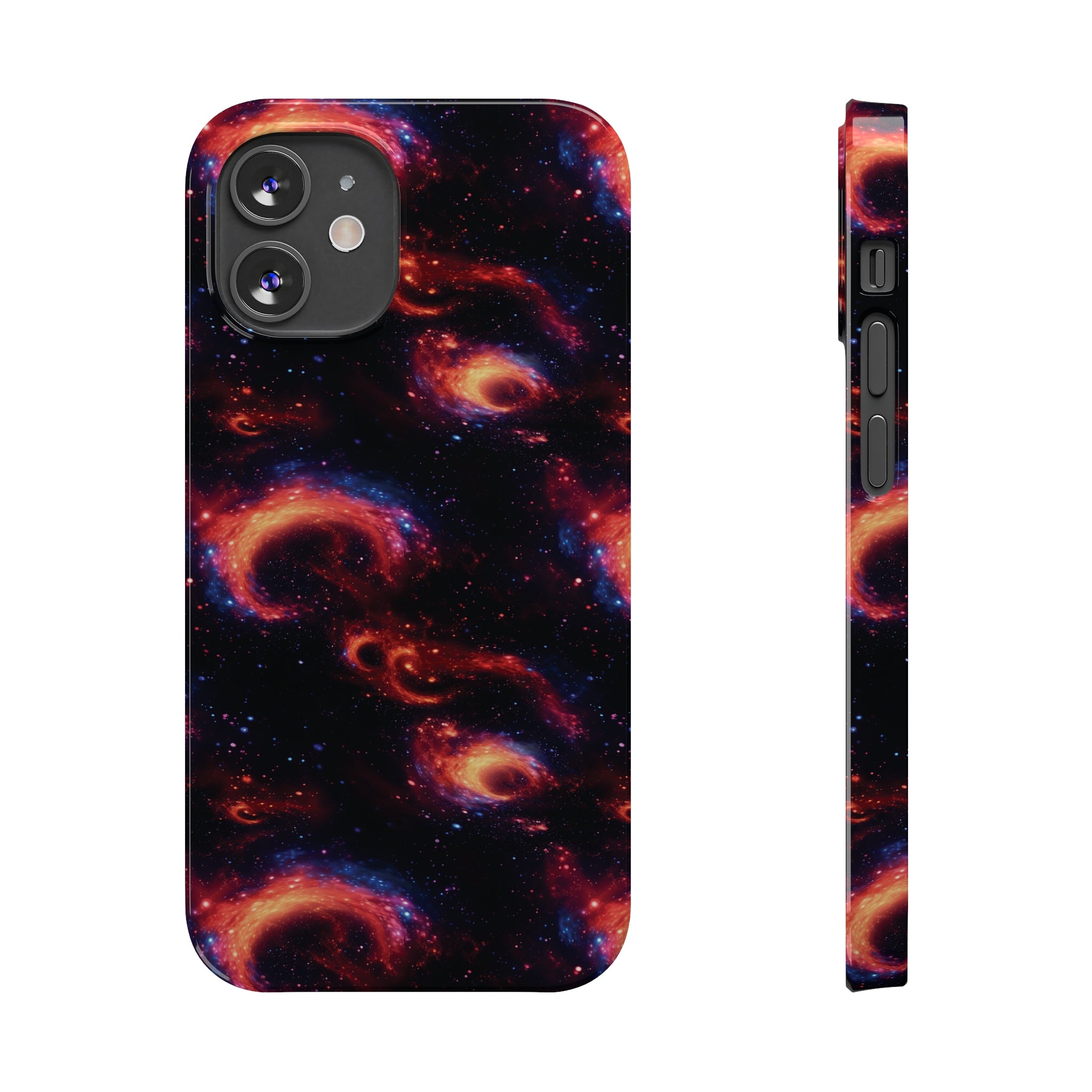 Slim Phone Cases (AOP) - Seamless Fantasy Galaxies 10