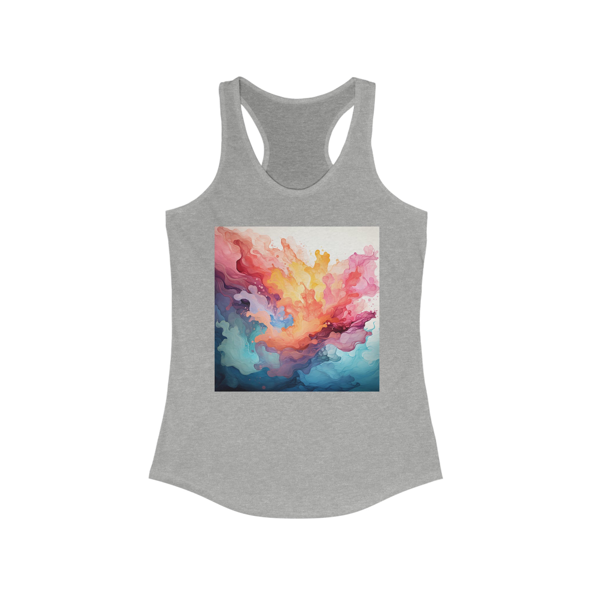 Women's Ideal Racerback Tank - Vector Art Design 26