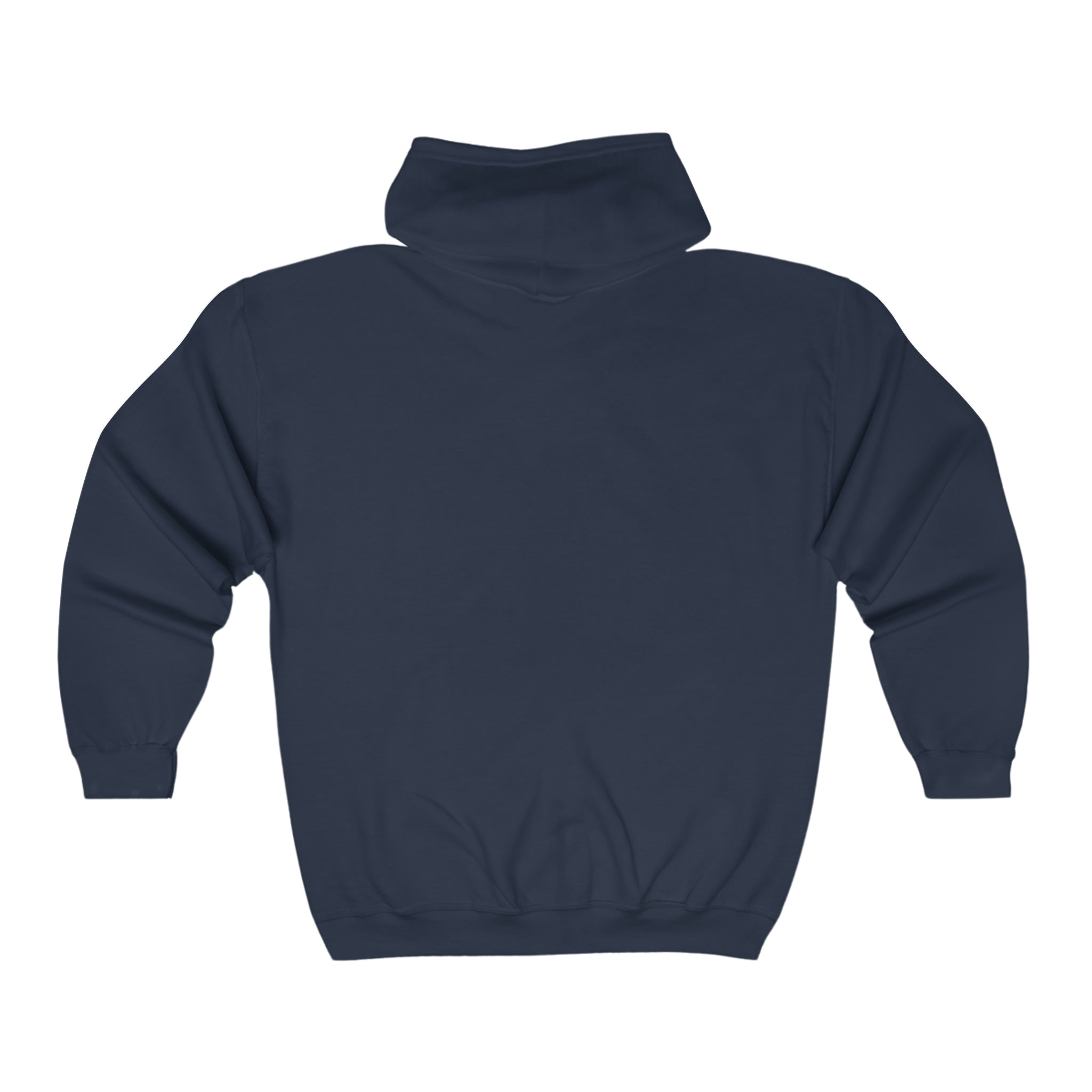 Unisex Heavy Blend™ Full Zip Hooded Sweatshirt - Baby Animals - Bison