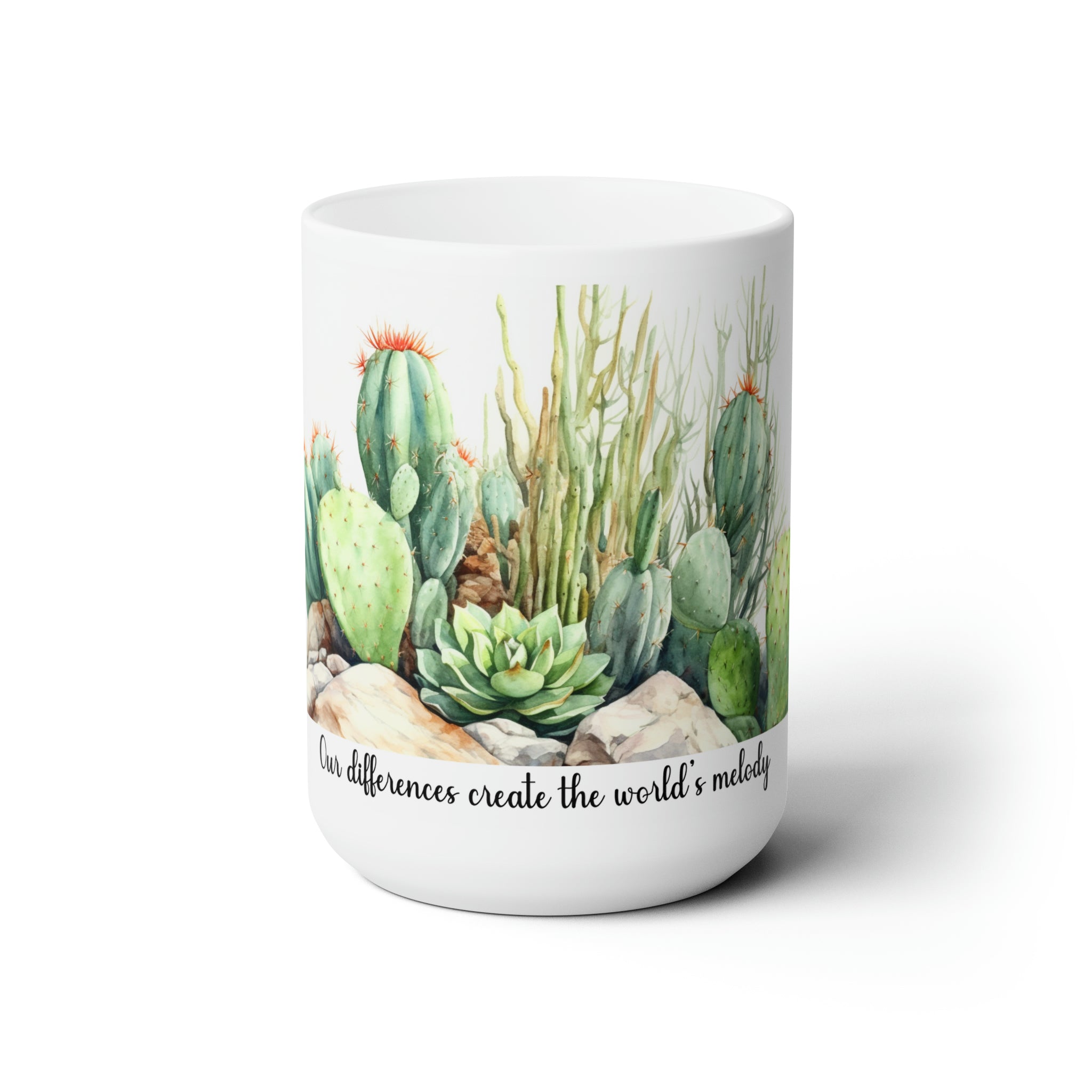 Ceramic Mug 15oz - Cactus