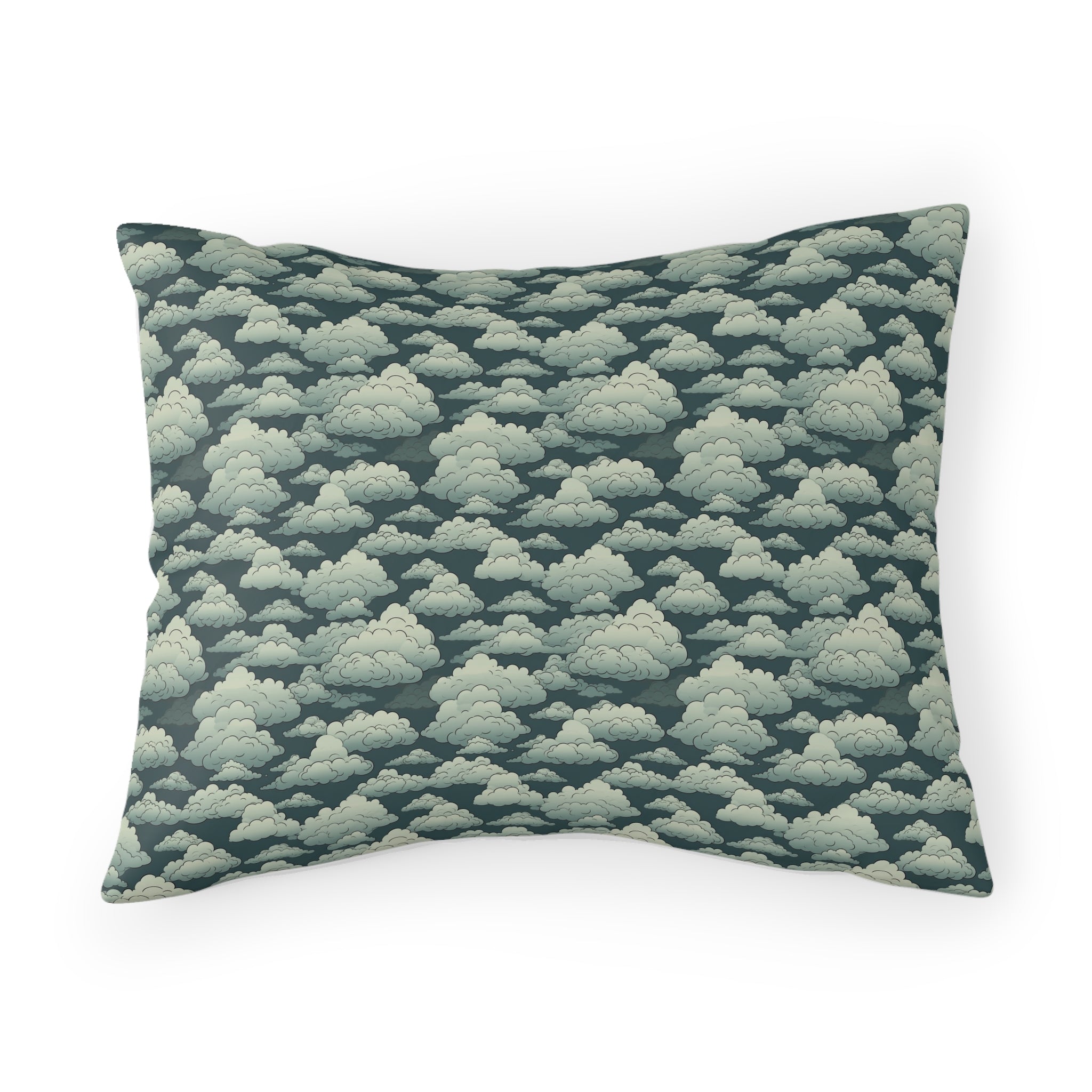 Pillow Sham (AOP) - Seamless Clouds 03