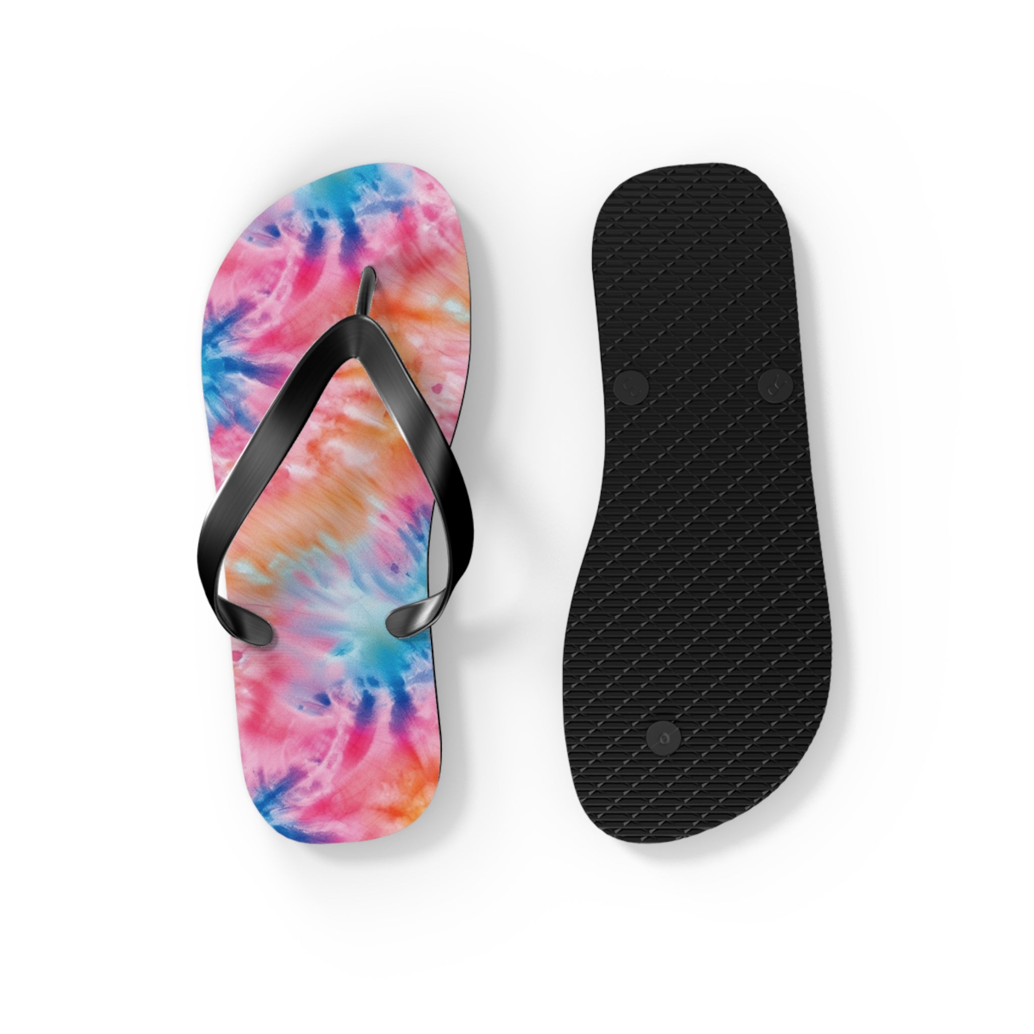 Flip Flops (AOP) - Tie Dye Designs 01