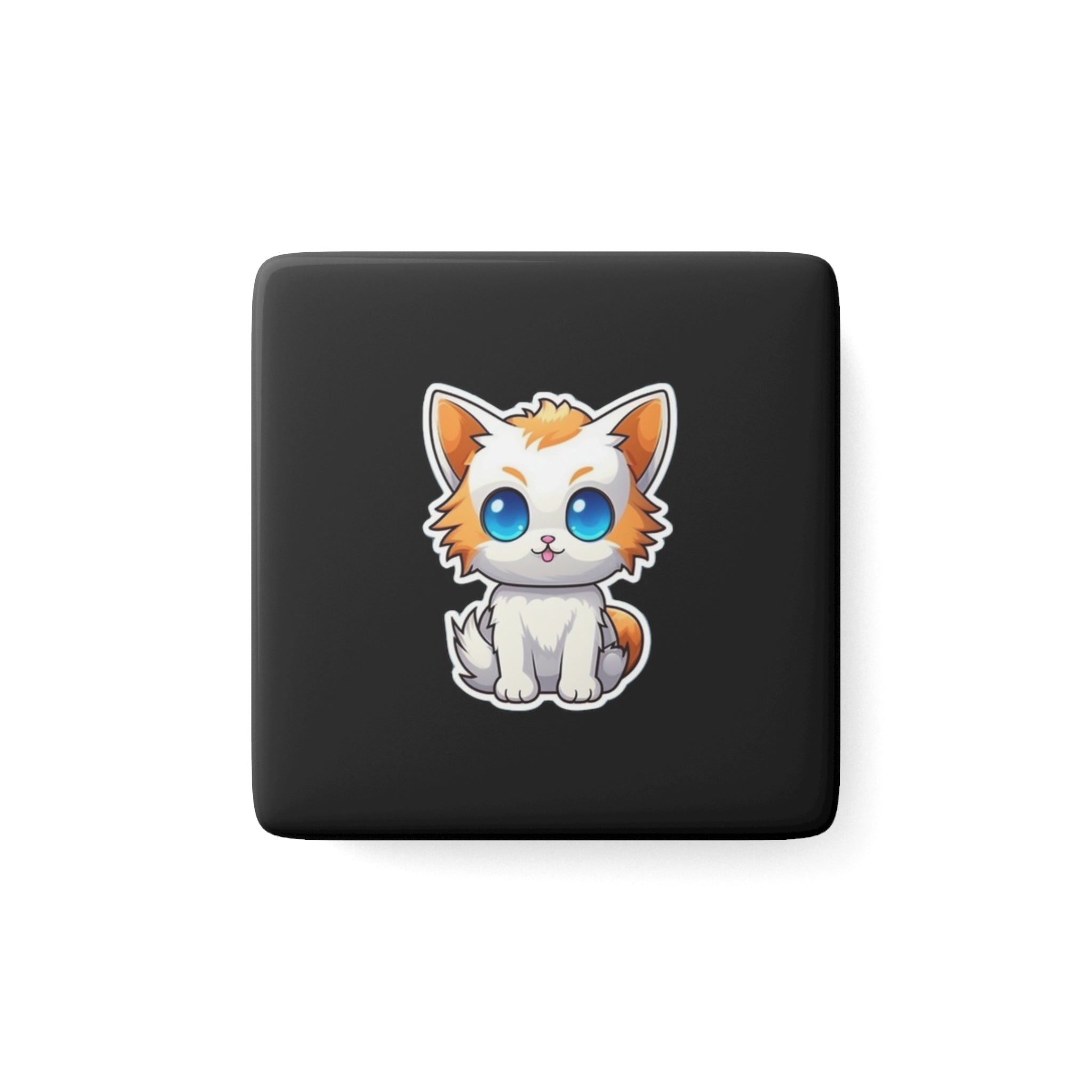 Porcelain Magnet, Square - Adorable Mascots 11