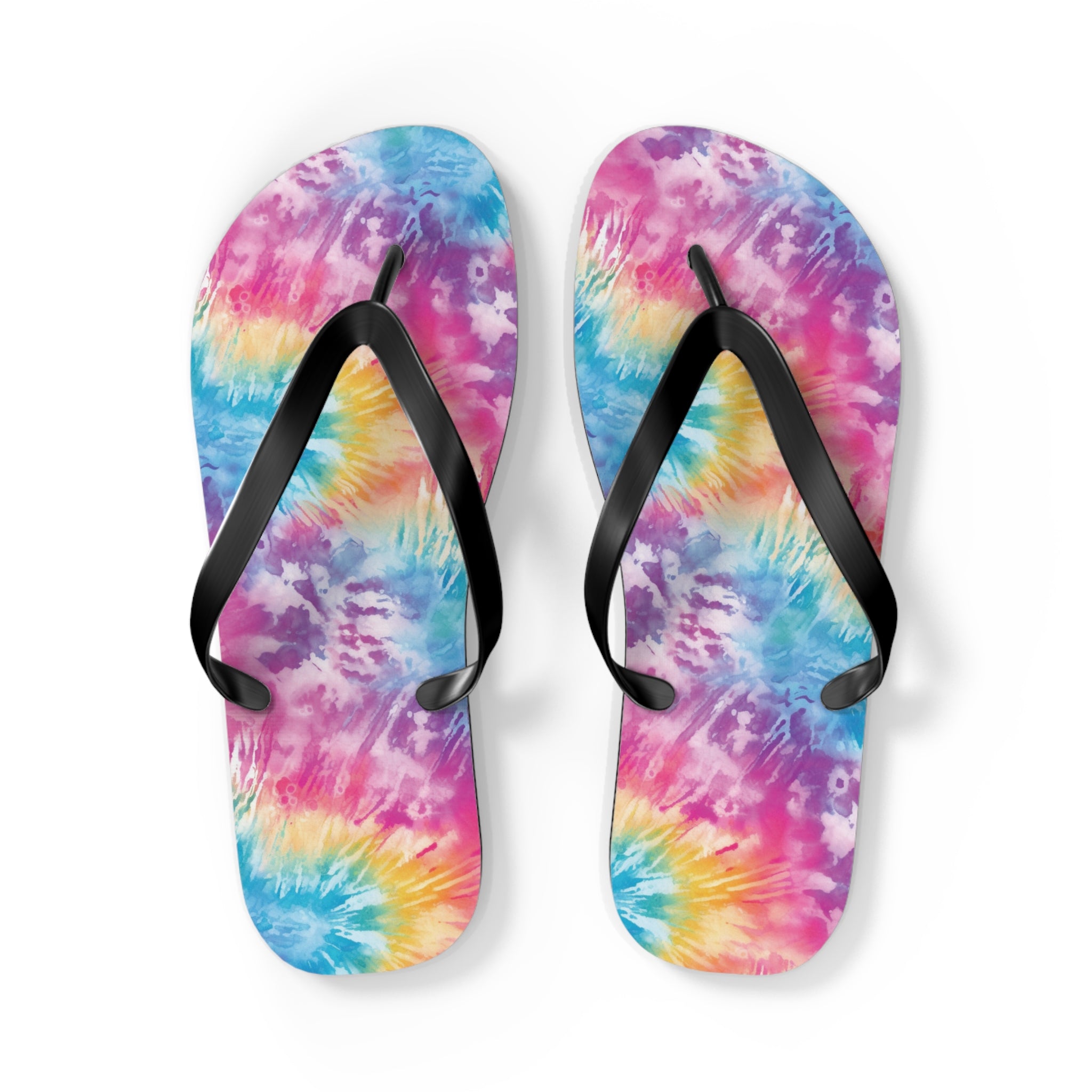 Flip Flops (AOP) - Tie Dye Designs 04