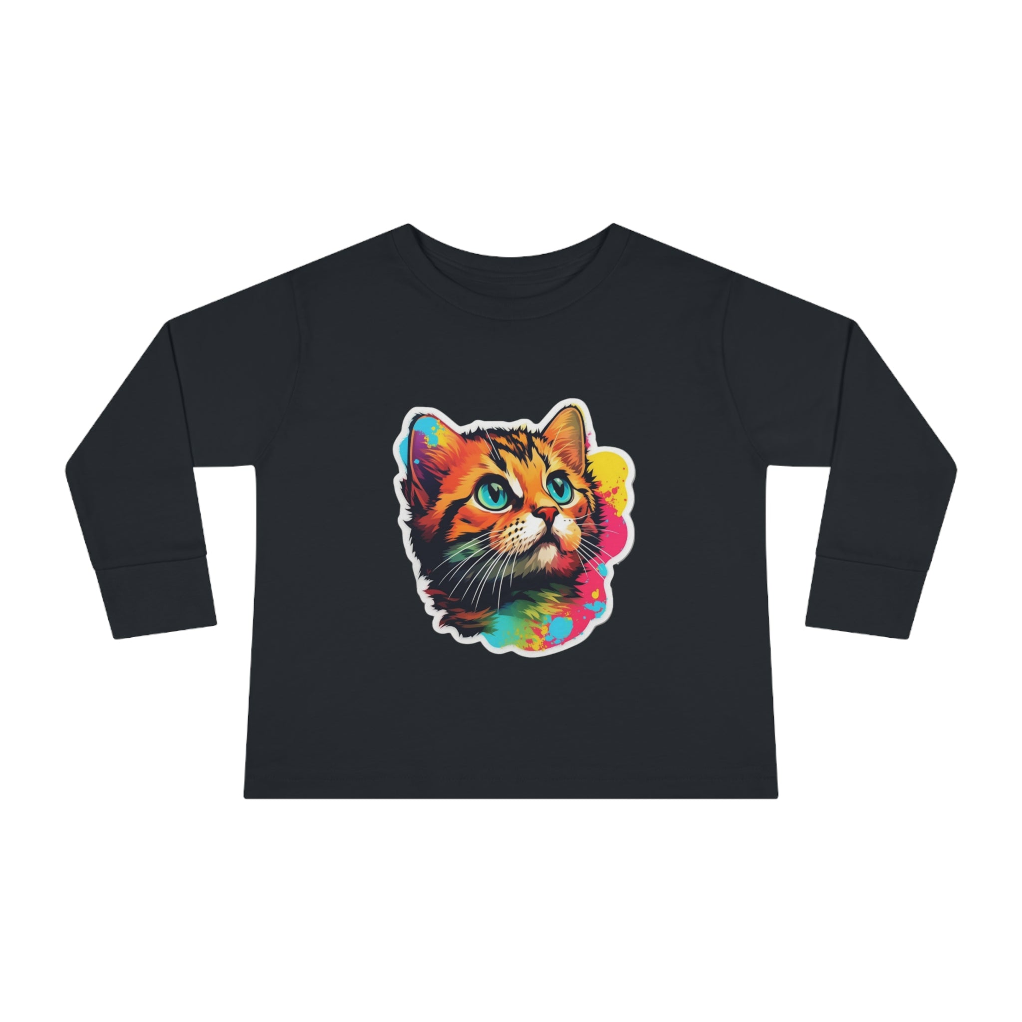 Toddler Long Sleeve Tee - Kittens 05