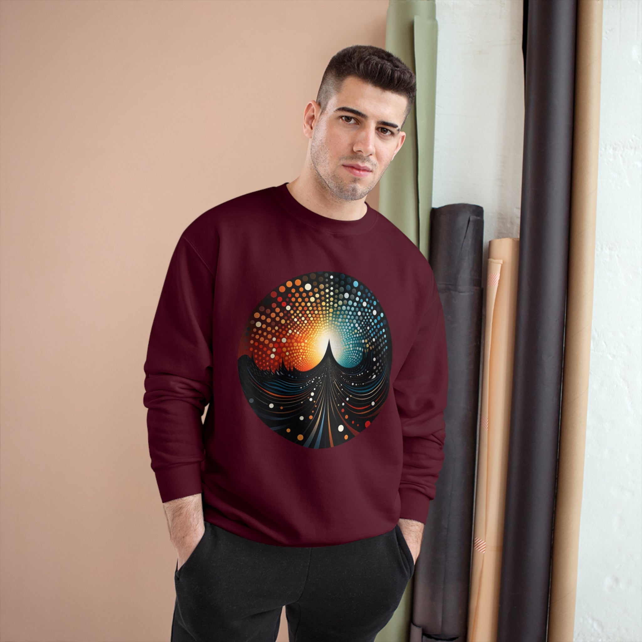 Champion Sweatshirt - Abstract Designs 01