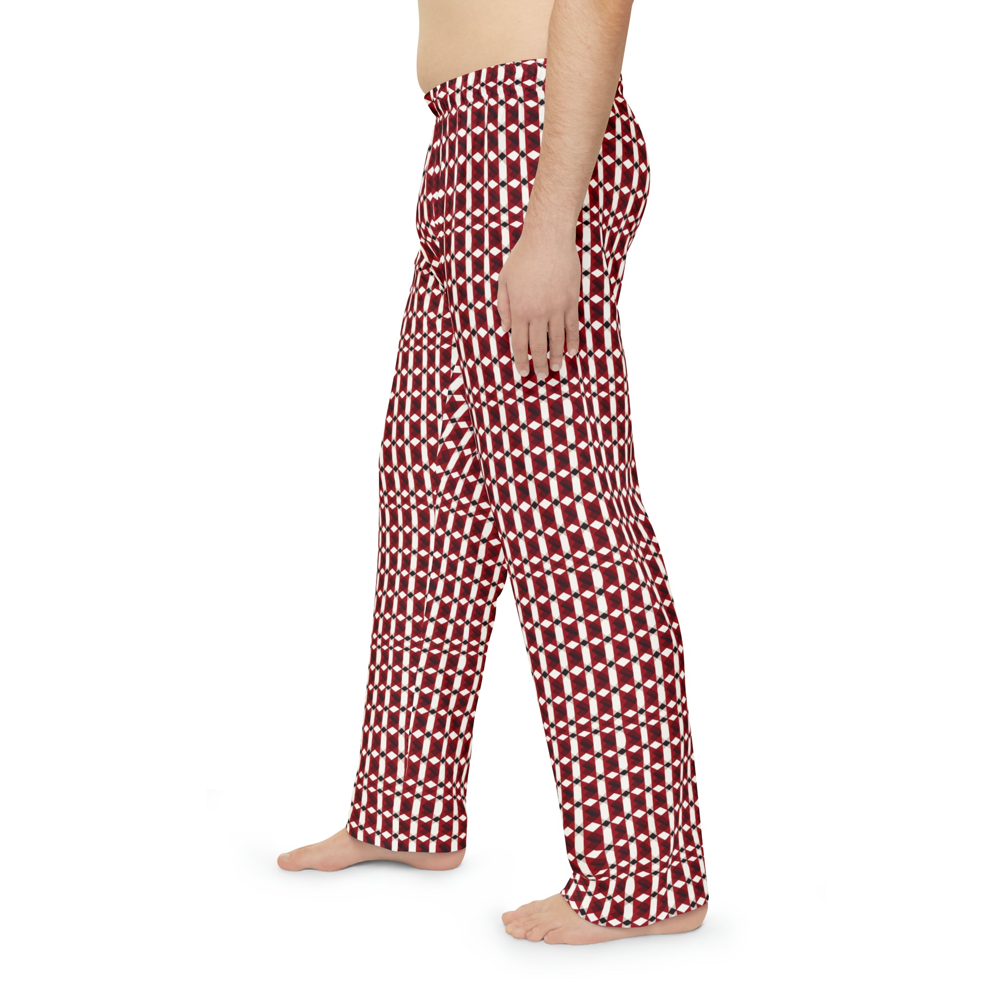 Men's Pajama Pants (AOP) - Seamless Checkered Designs 26