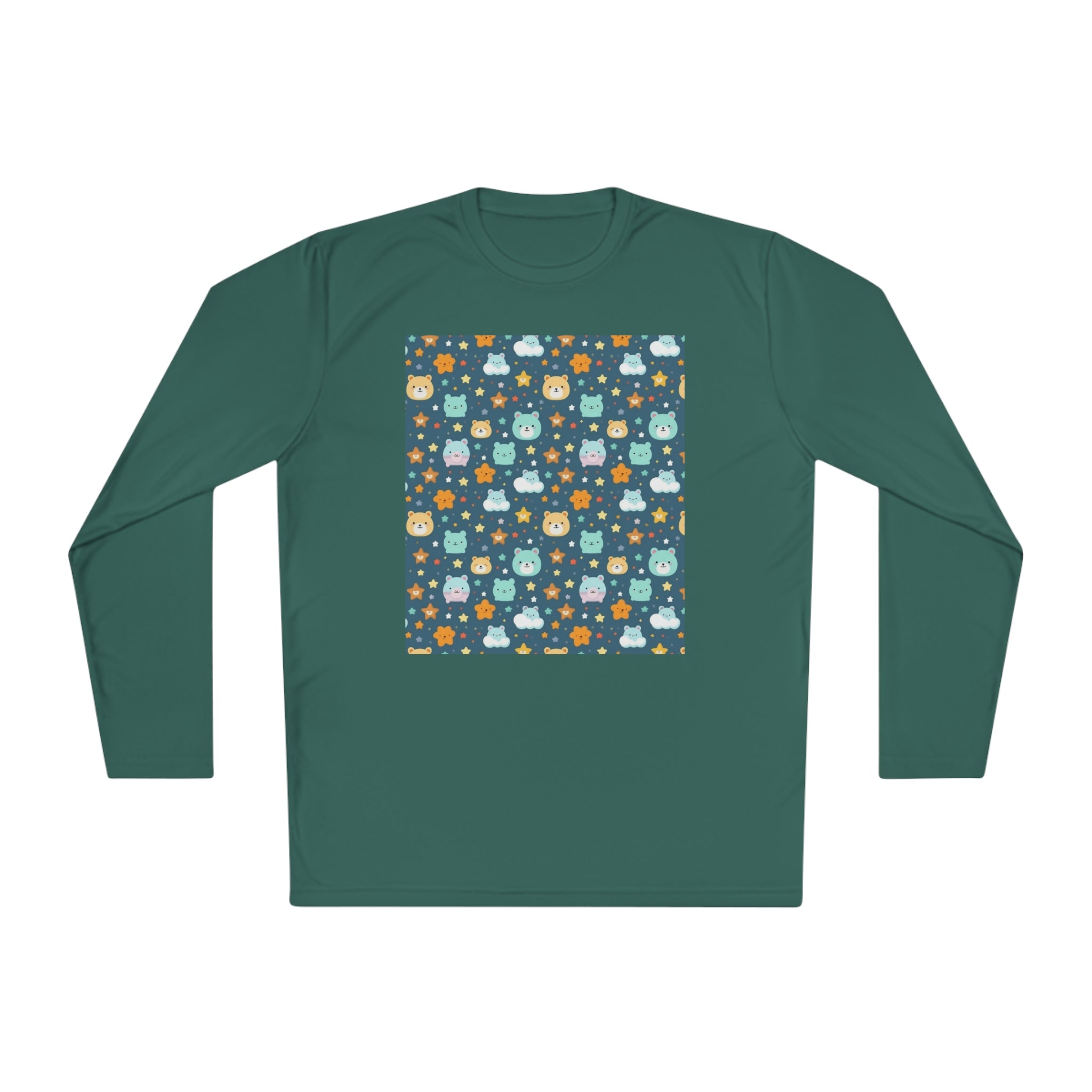 Unisex Lightweight Long Sleeve Tee (AOP) - Abstract Designs 06